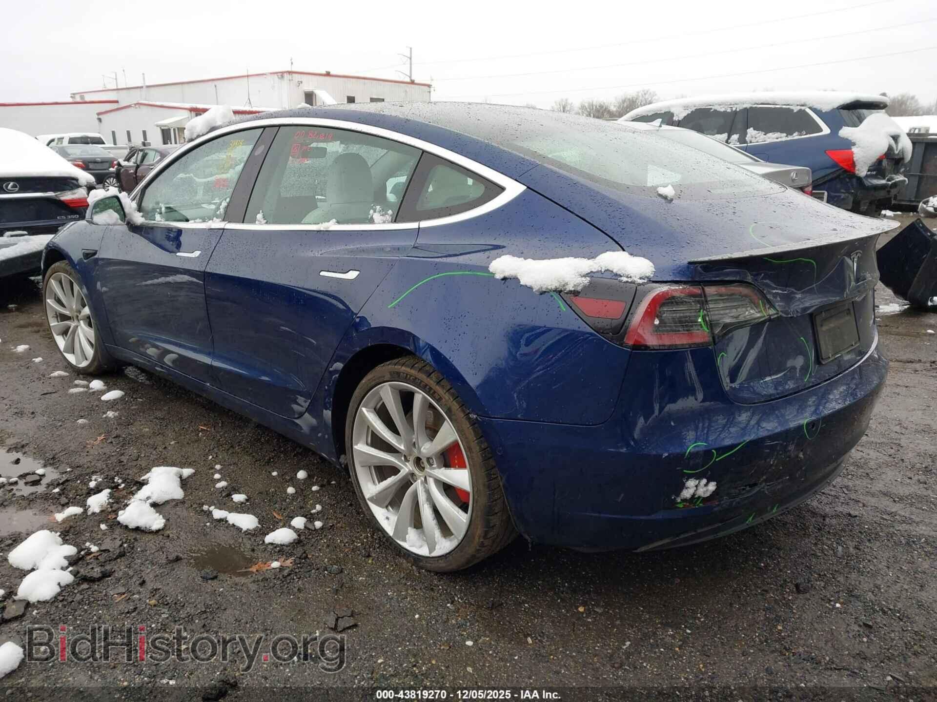 2019 TESLA MODEL 3 - VIN: 5YJ3E1EB6KF393599 - Фото 3