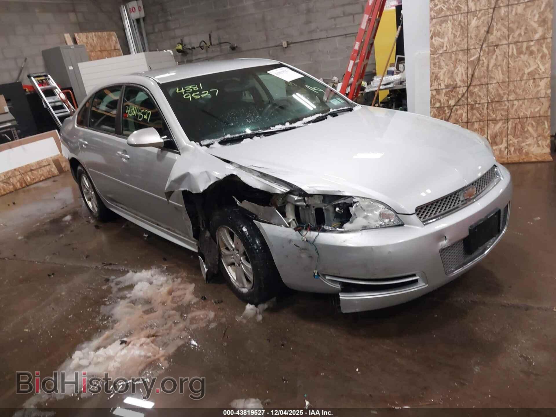 Фотография 2G1WF5E35C1235407 - CHEVROLET IMPALA 2012