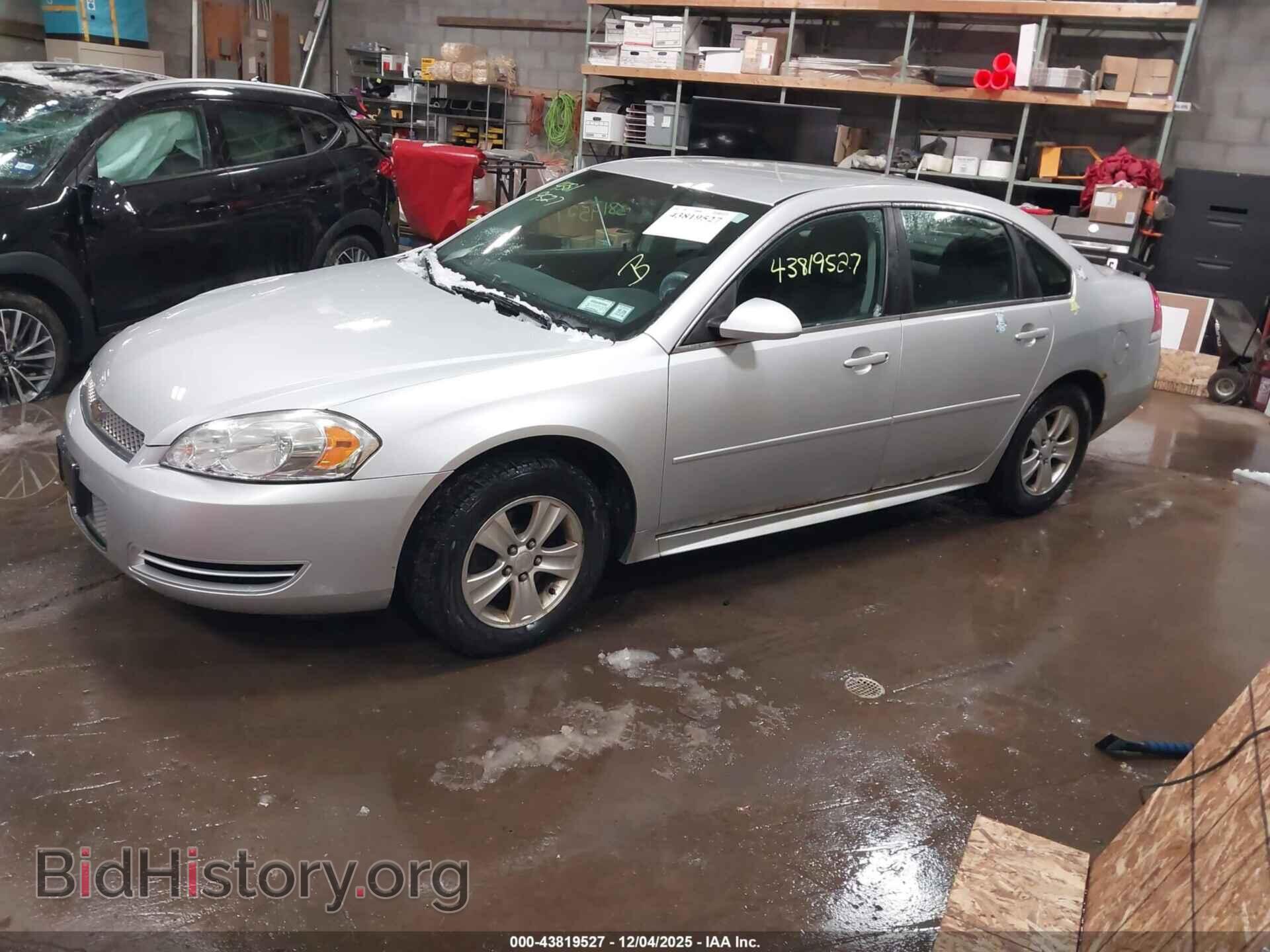 2012 CHEVROLET IMPALA - VIN: 2G1WF5E35C1235407 - Фото 2