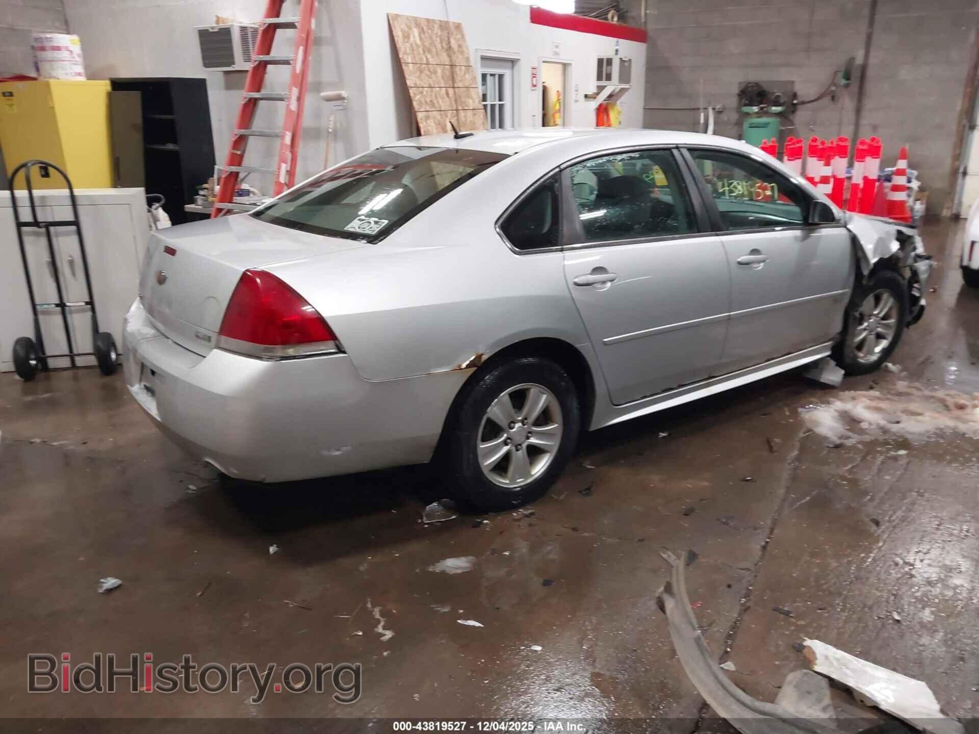 2012 CHEVROLET IMPALA - VIN: 2G1WF5E35C1235407 - Фото 4