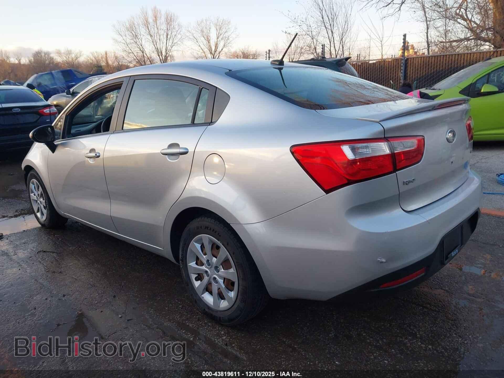 2013 KIA RIO - VIN: KNADM4A31D6284471 - Фото 3