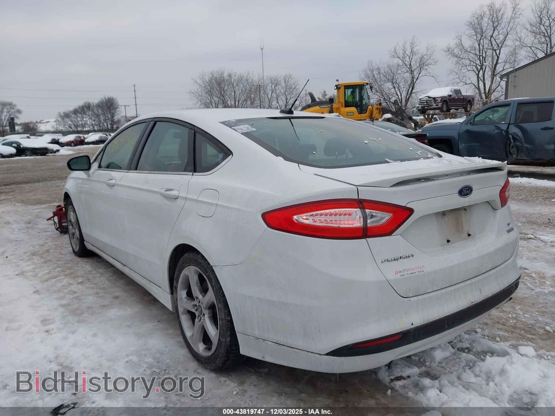 2014 FORD FUSION - VIN: 1FA6P0HD4E5370557 - Фото 3