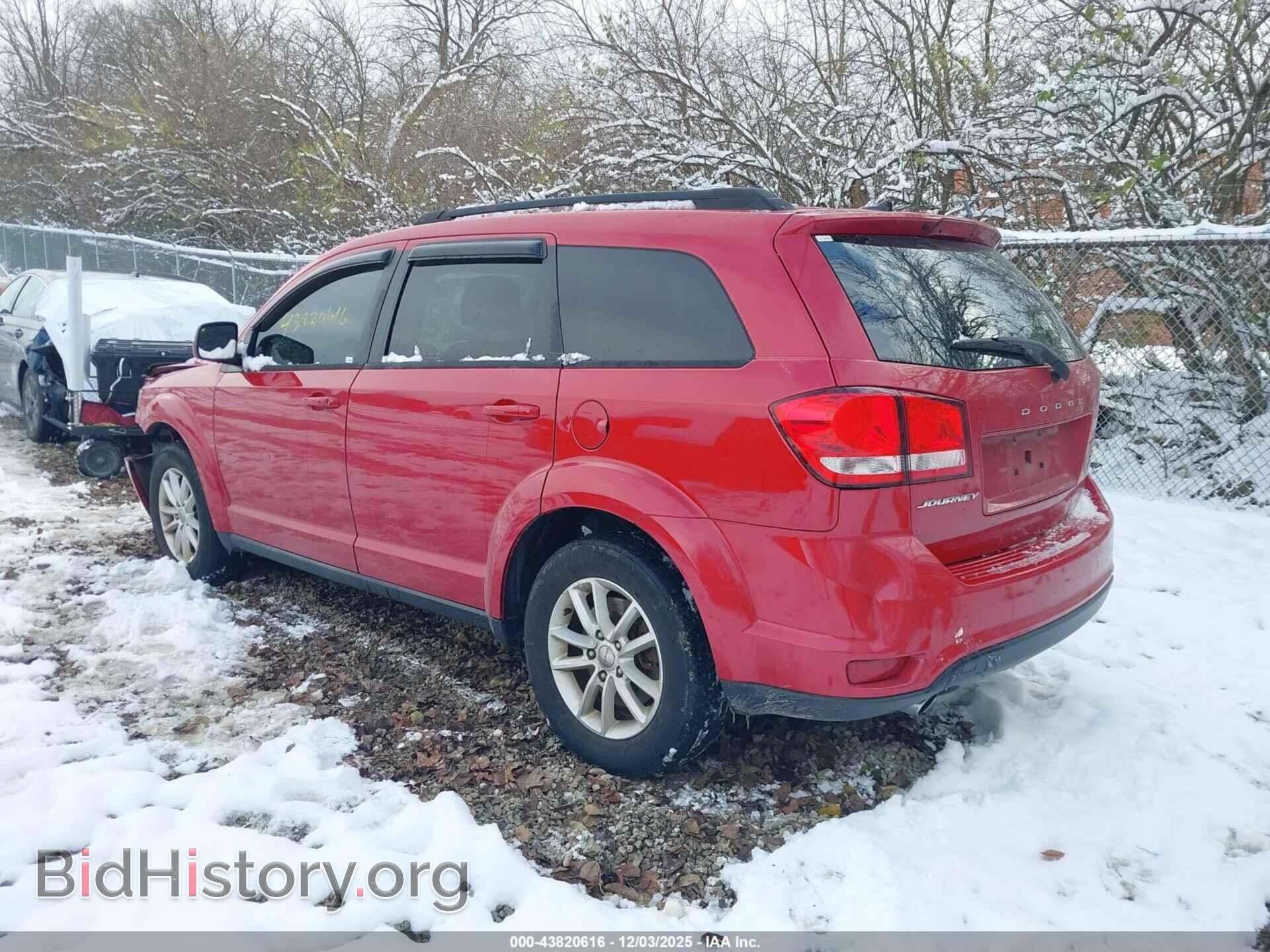 2016 DODGE JOURNEY - VIN: 3C4PDCBG8GT218859 - Фото 3