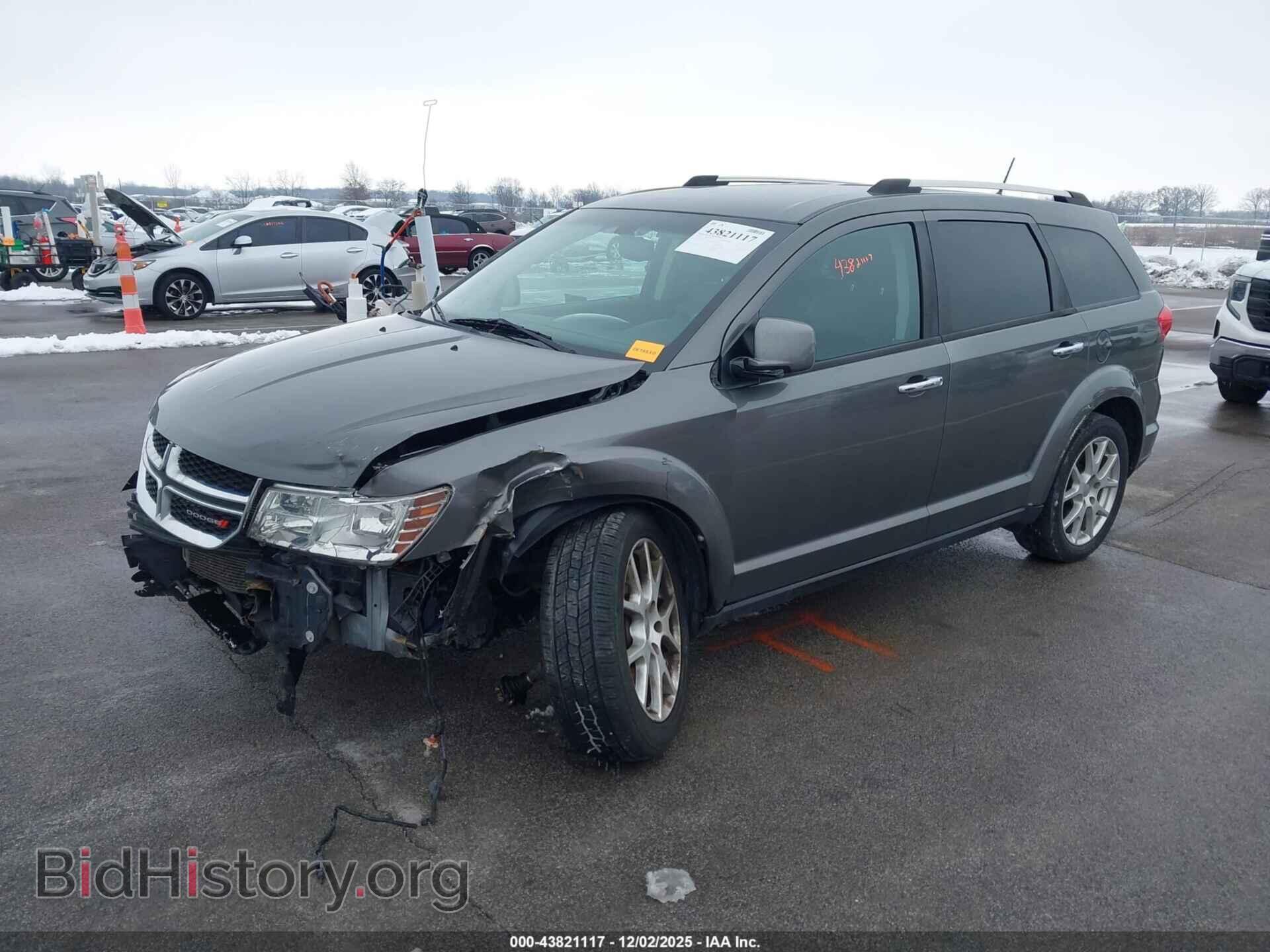 2013 DODGE JOURNEY - VIN: 3C4PDCDG2DT537831 - Фото 2
