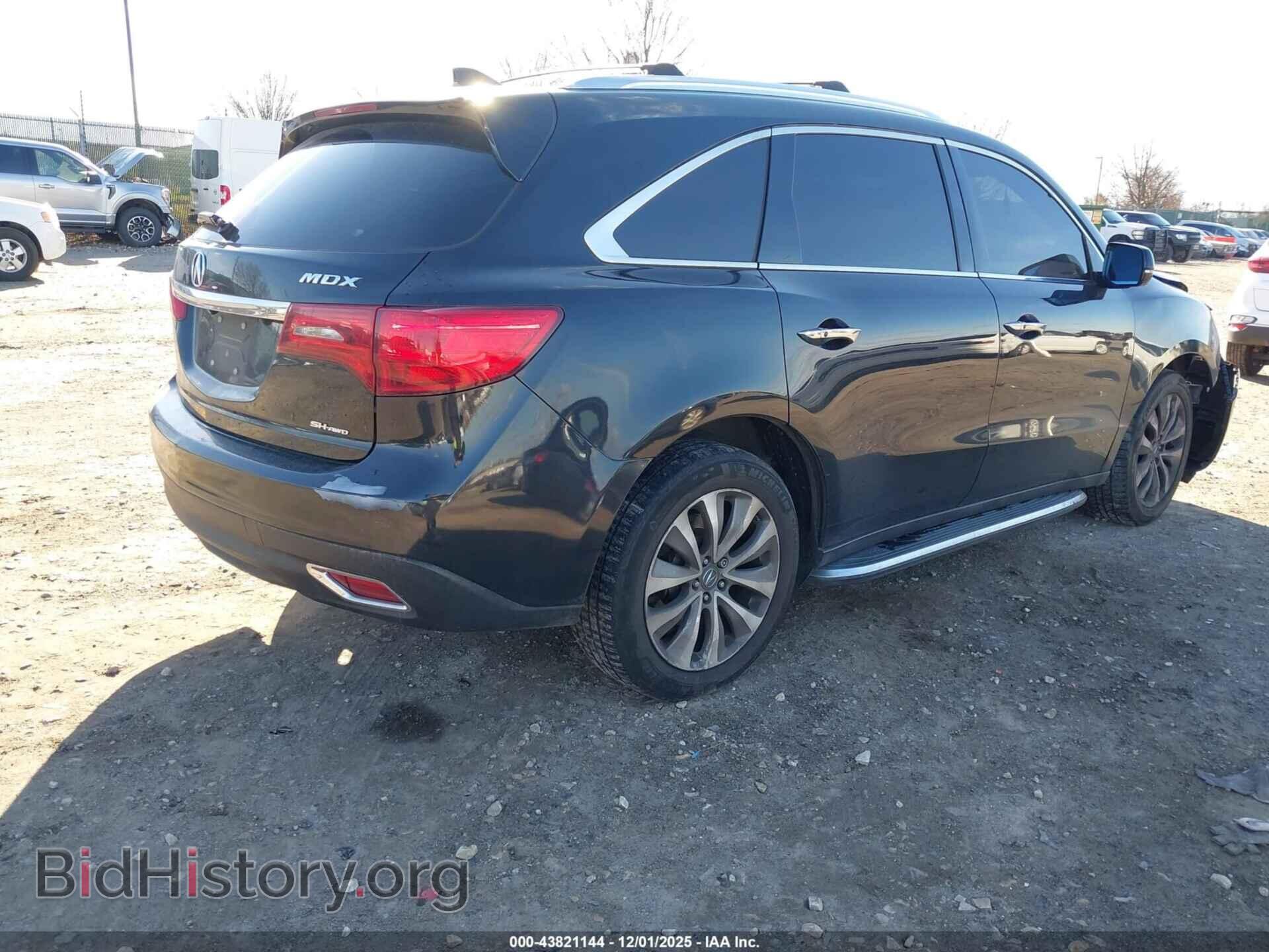 2015 ACURA MDX - VIN: 5FRYD4H45FB006777 - Фото 4