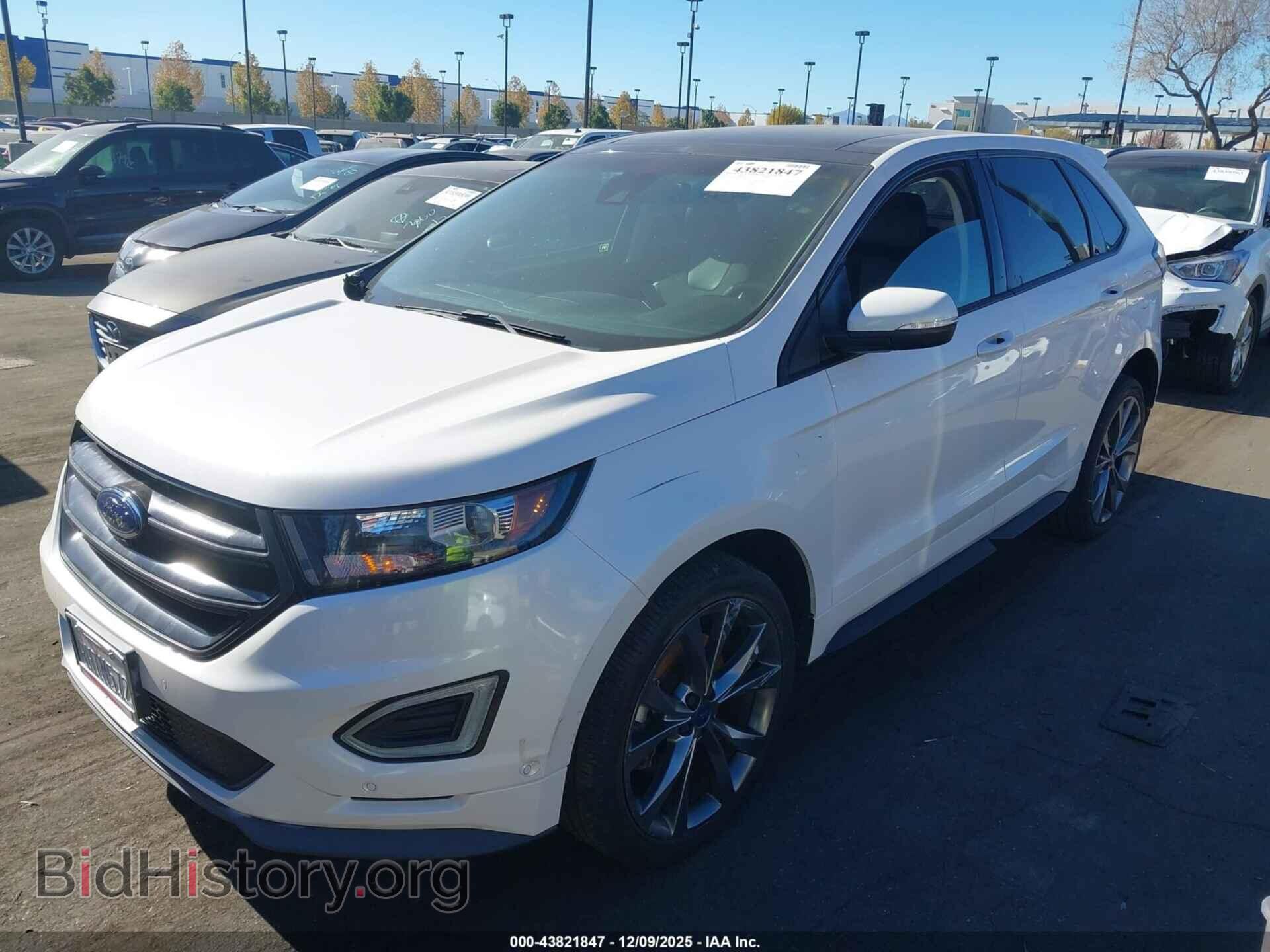 2016 FORD EDGE - VIN: 2FMPK4AP1GBC31358 - Фото 2