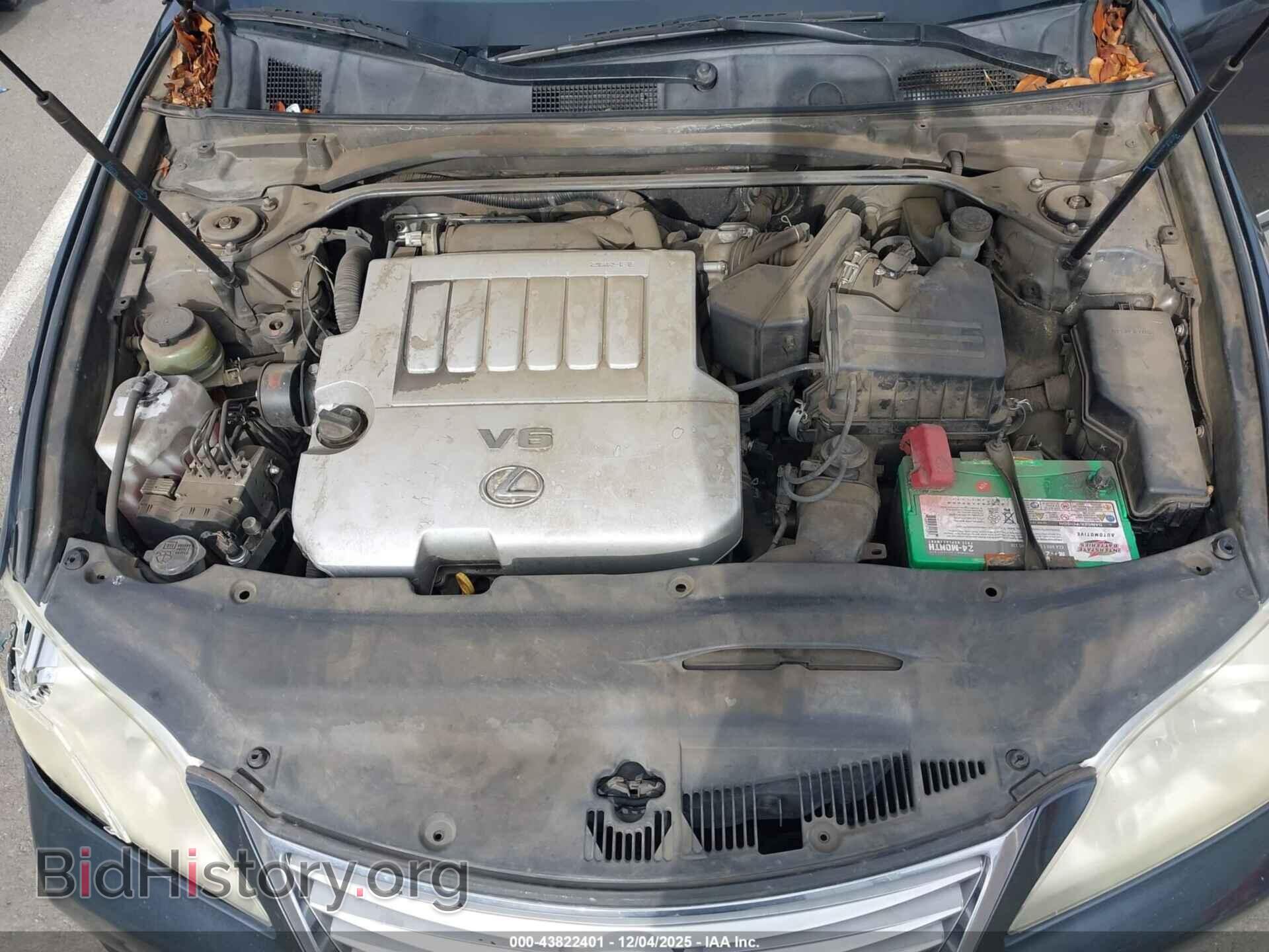 2010 LEXUS ES 350 - VIN: JTHBK1EG2A2398332 - Фото 10