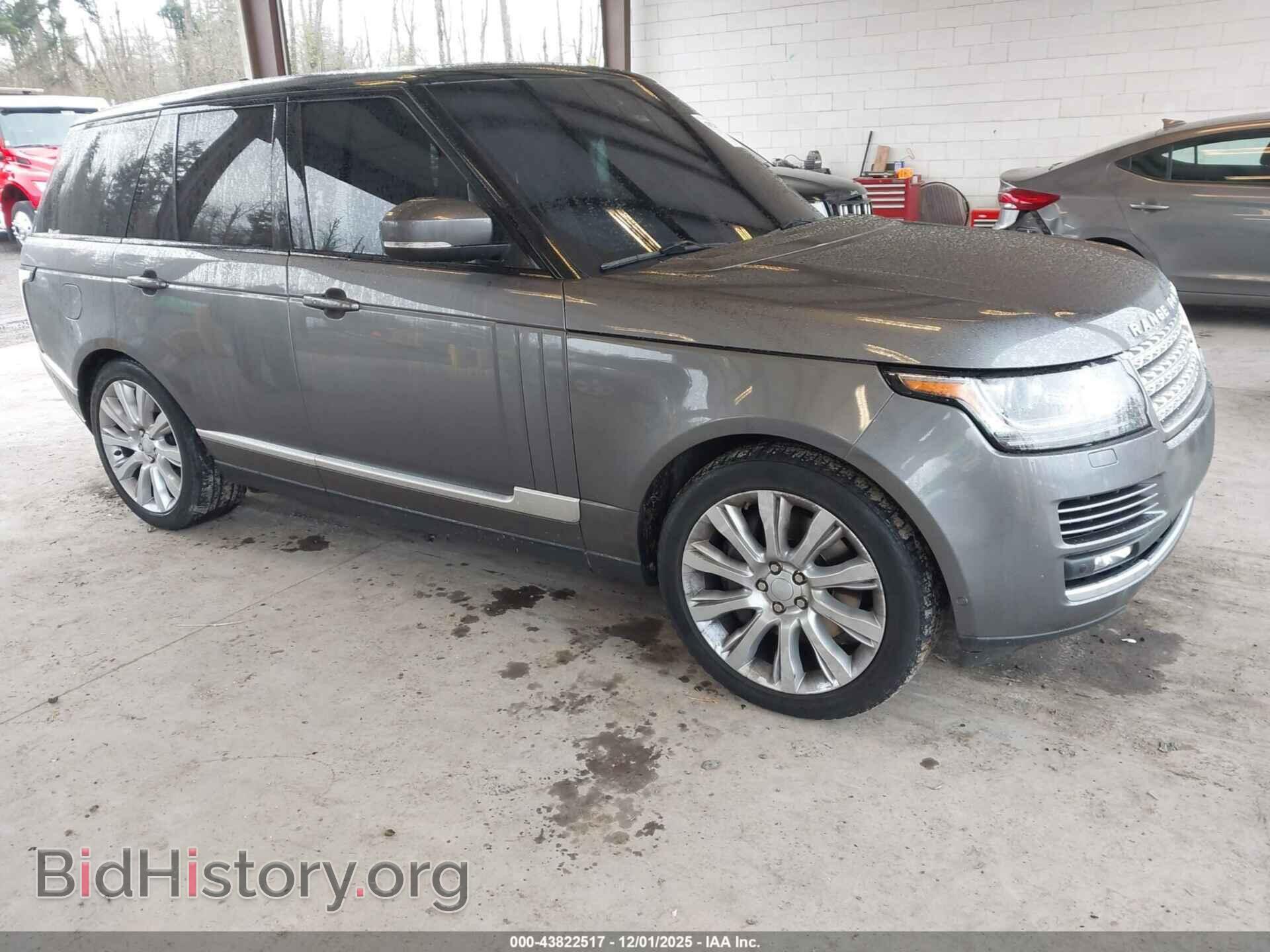 Фотография SALGS2EF0GA317517 - LAND ROVER RANGE ROVER 2016