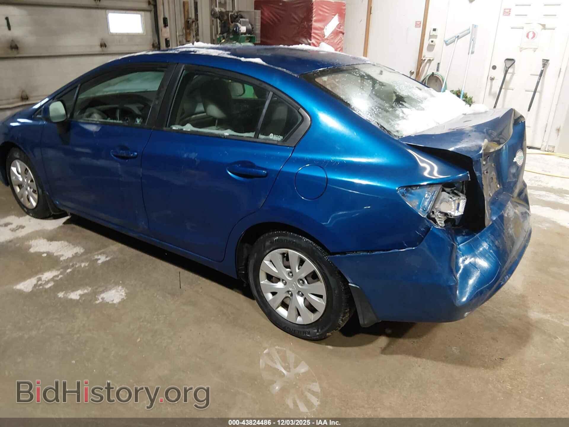 2012 HONDA CIVIC - VIN: 19XFB2F54CE042170 - Фото 3