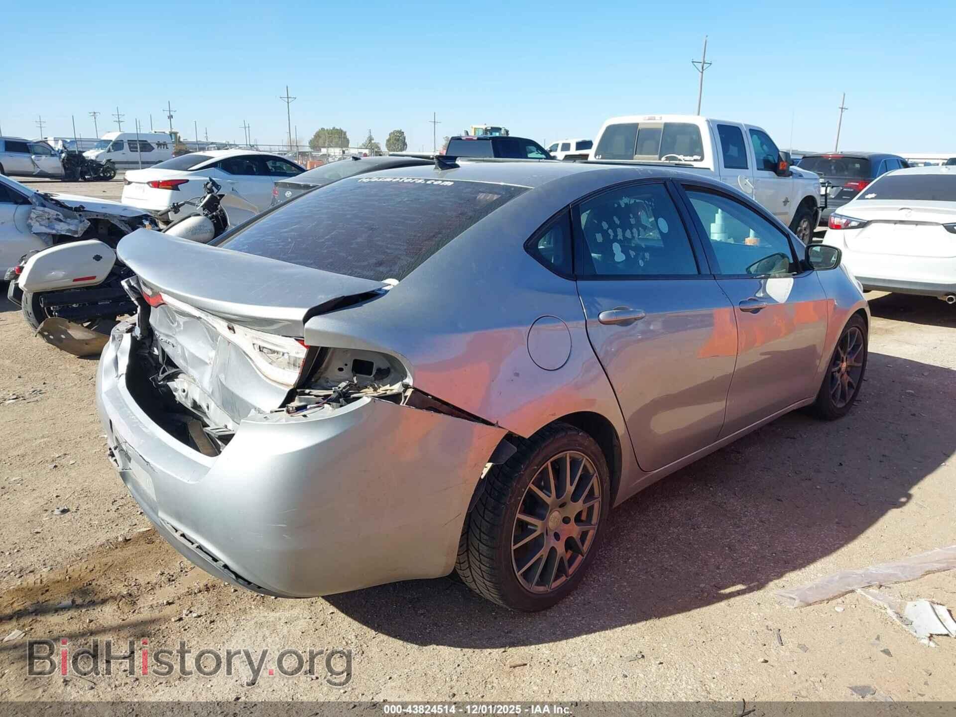 2016 DODGE DART - VIN: 1C3CDFAA2GD736618 - Фото 4