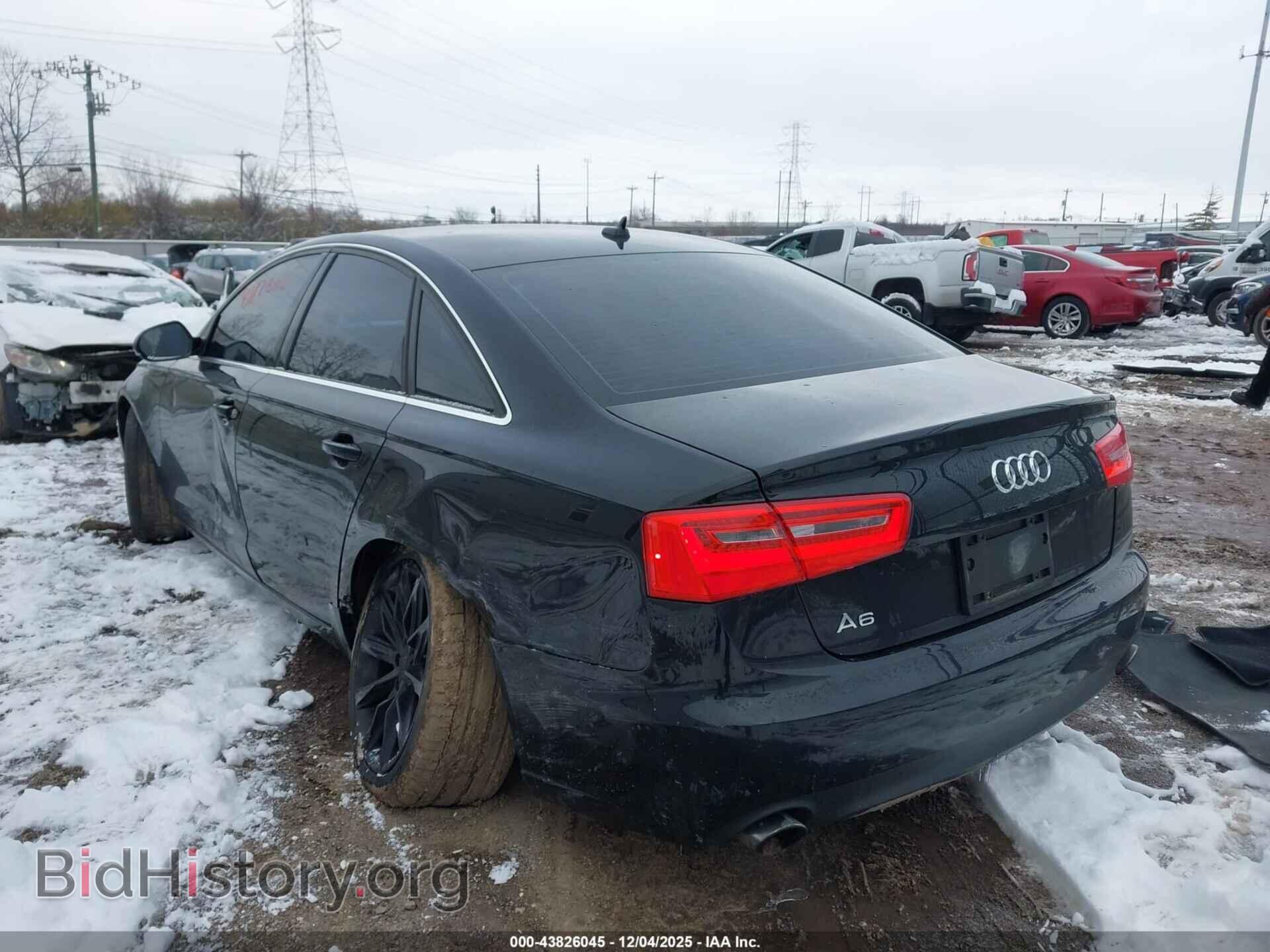 2014 AUDI A6 - VIN: WAUFFAFC8EN137503 - Фото 3