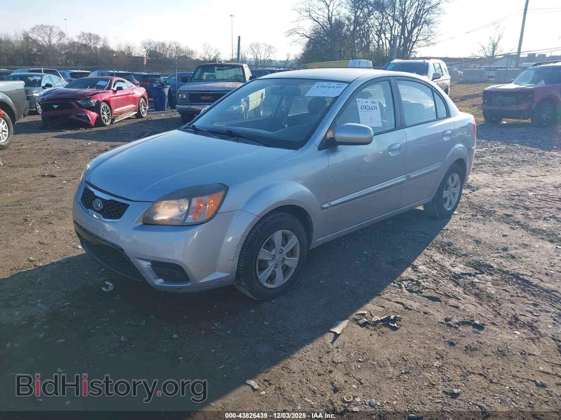 2011 KIA RIO - VIN: KNADH4A39B6733963 - Фото 2