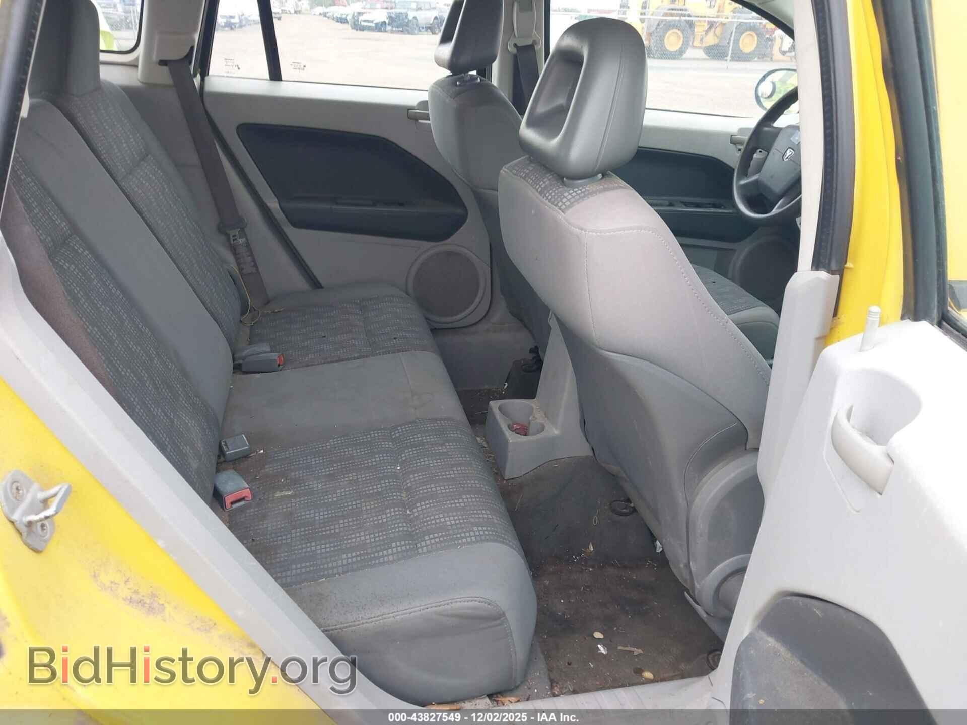 2007 DODGE CALIBER - VIN: 1B3HB48B17D526779 - Фото 8