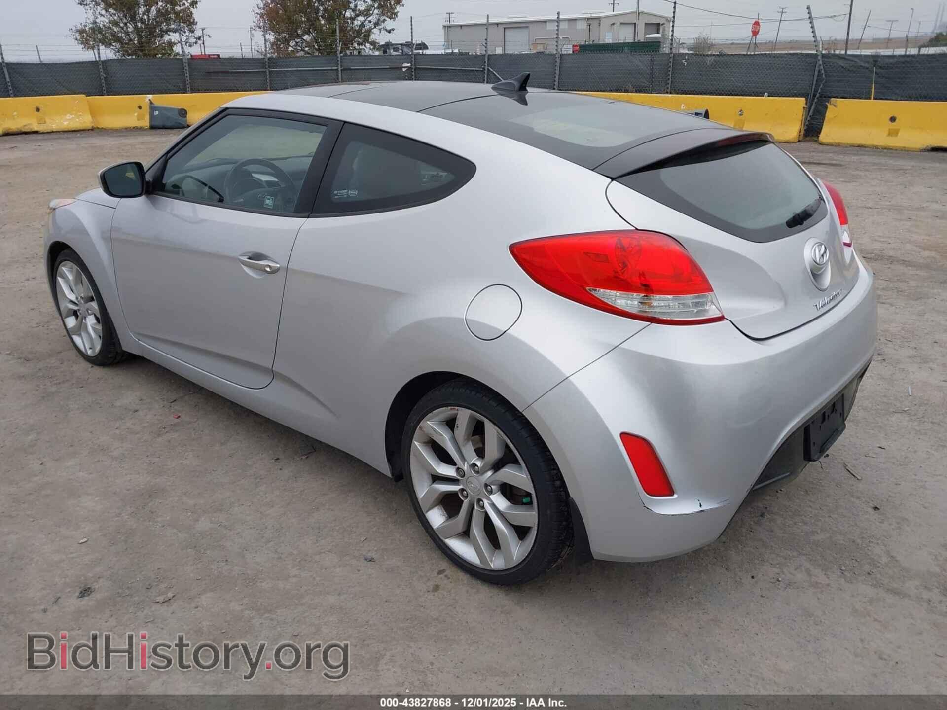 2012 HYUNDAI VELOSTER - VIN: KMHTC6AD4CU079447 - Фото 3