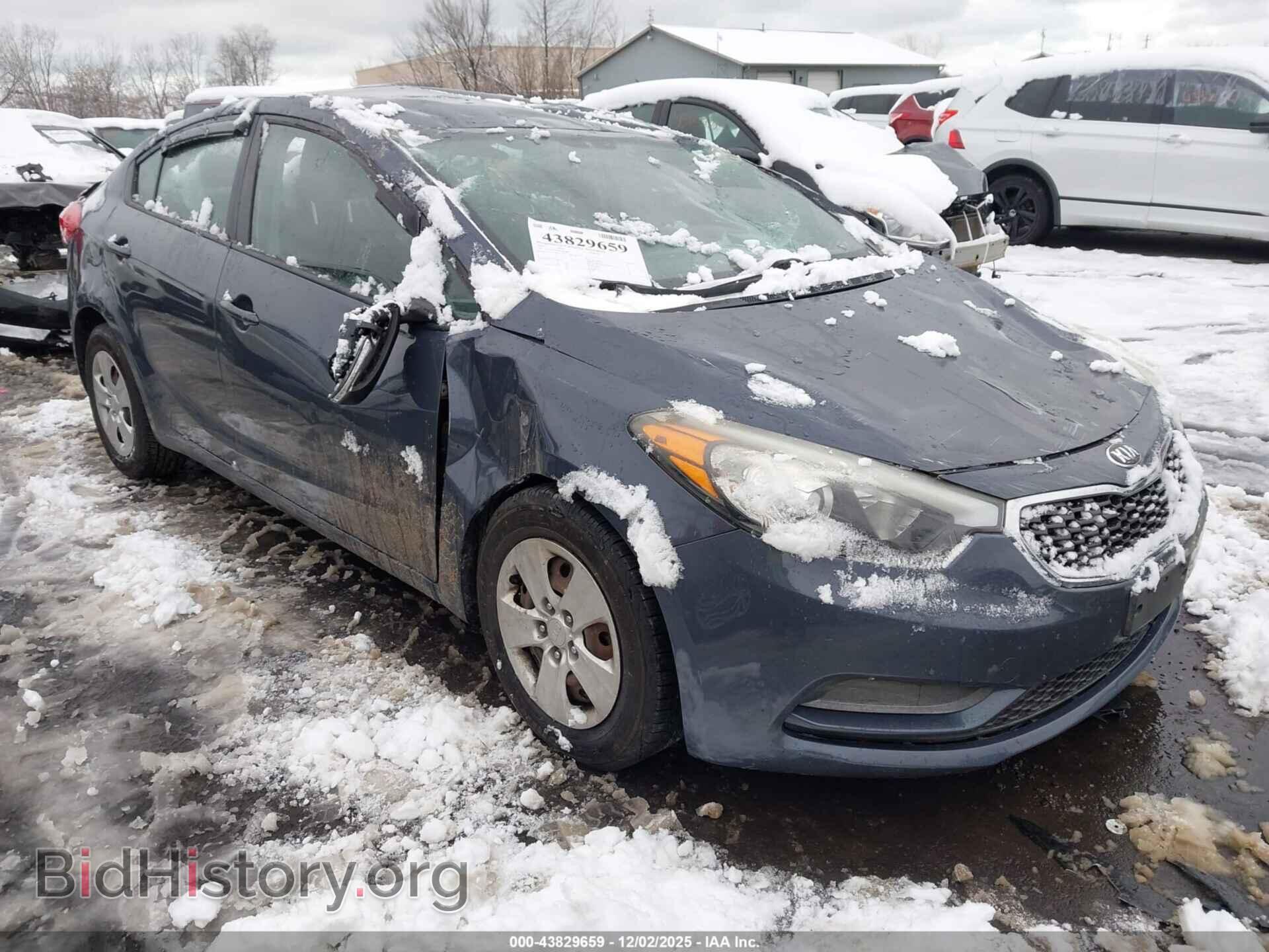 Фотография KNAFX4A60F5435089 - KIA FORTE 2015