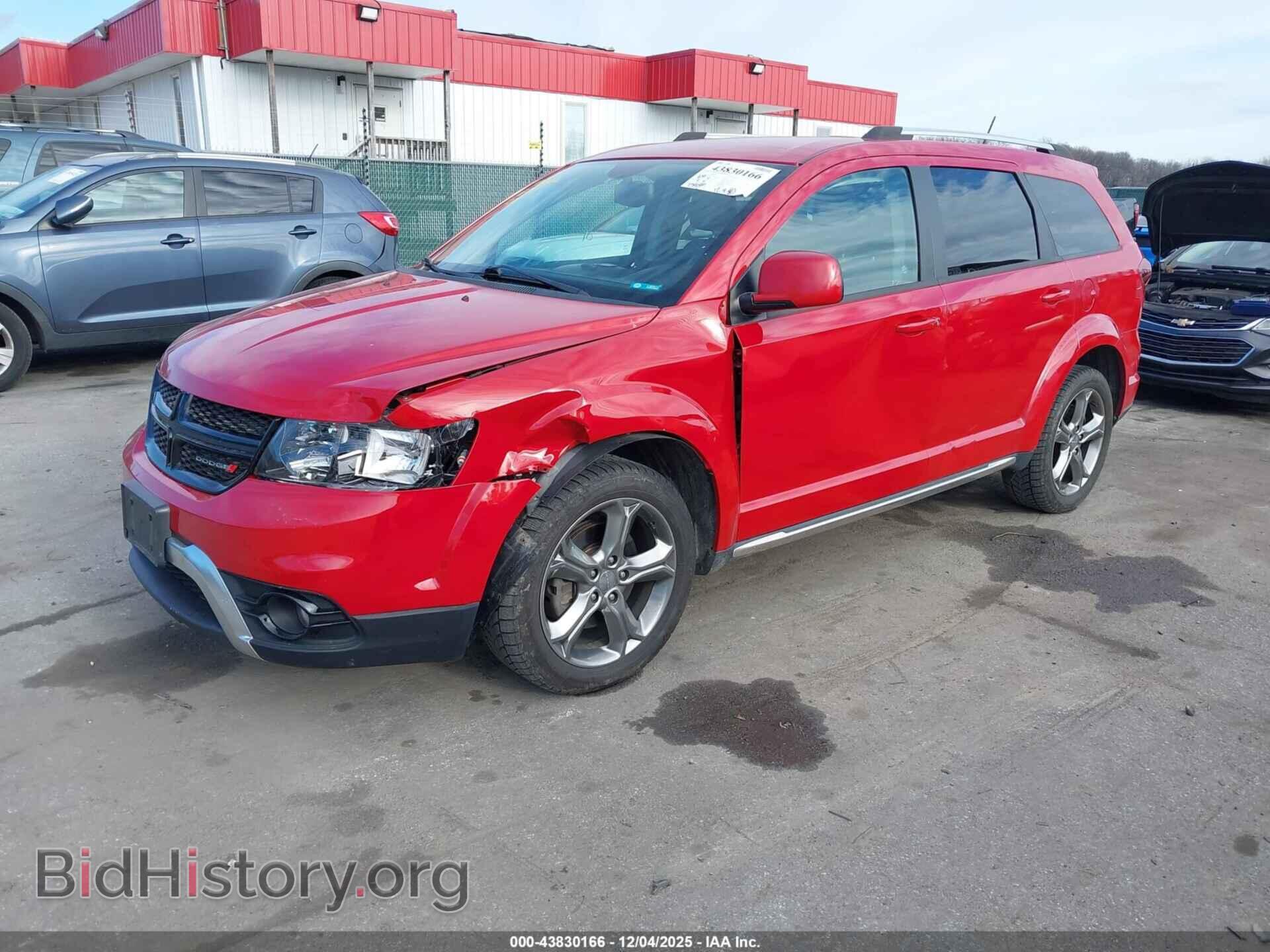 2017 DODGE JOURNEY - VIN: 3C4PDCGG3HT617821 - Фото 2