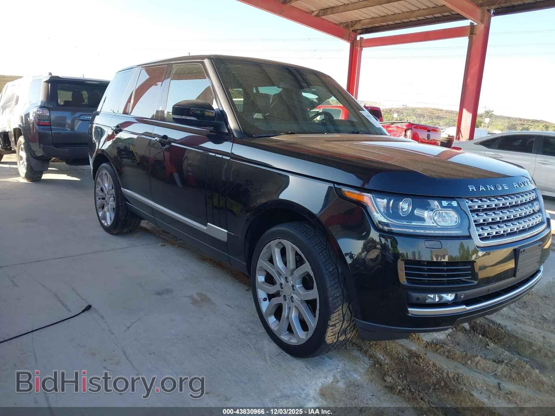 Photo SALGS2TF7FA213074 - LAND ROVER RANGE ROVER 2015