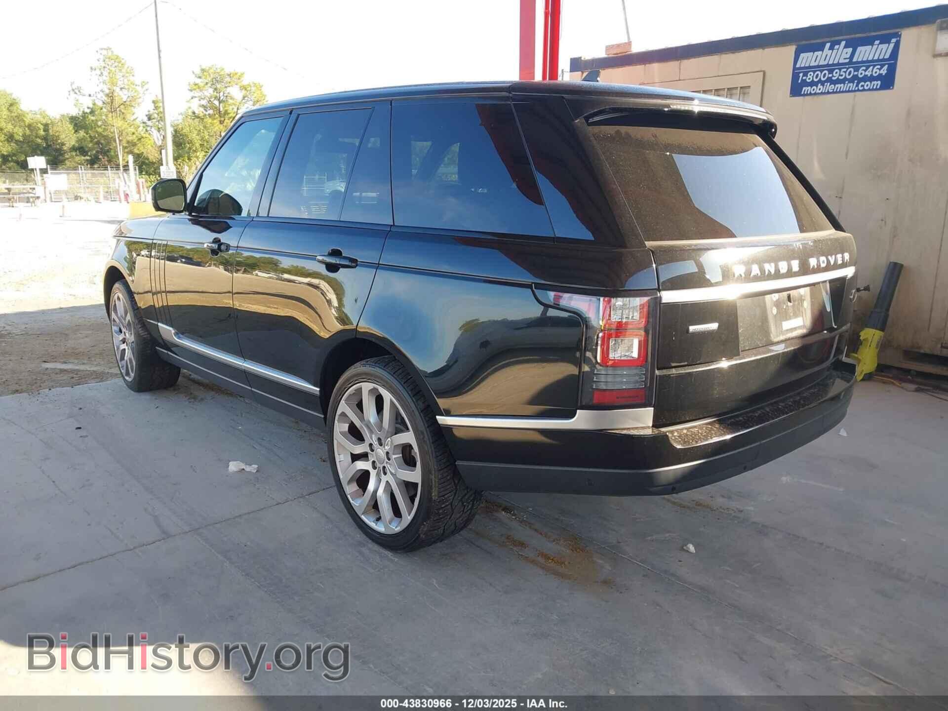 2015 LAND ROVER RANGE ROVER - VIN: SALGS2TF7FA213074 - Фото 3