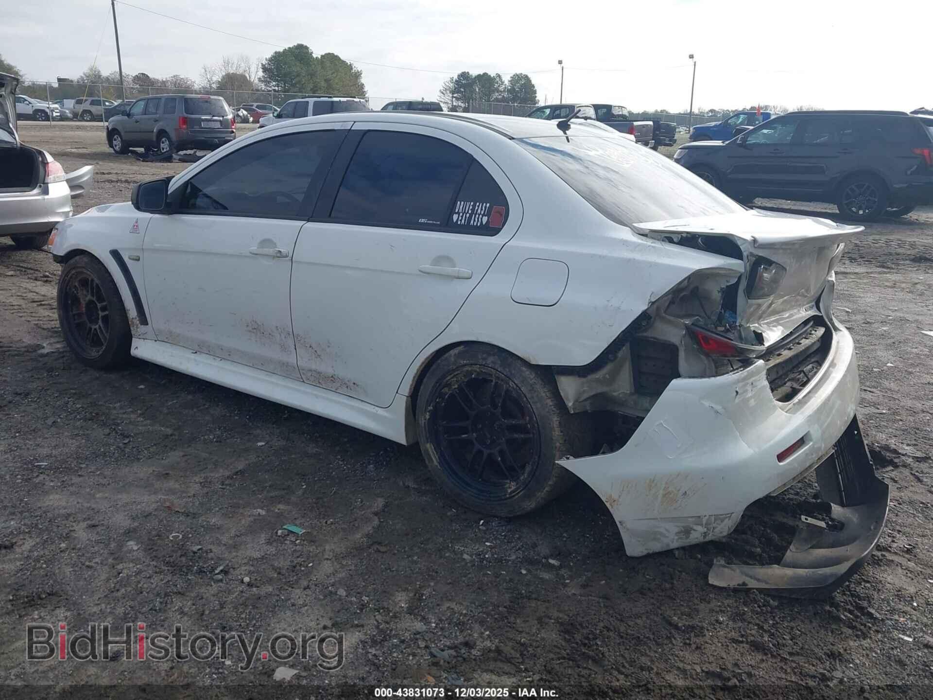 2011 MITSUBISHI LANCER EVOLUTION - VIN: JA32W8FV7BU029000 - Фото 3