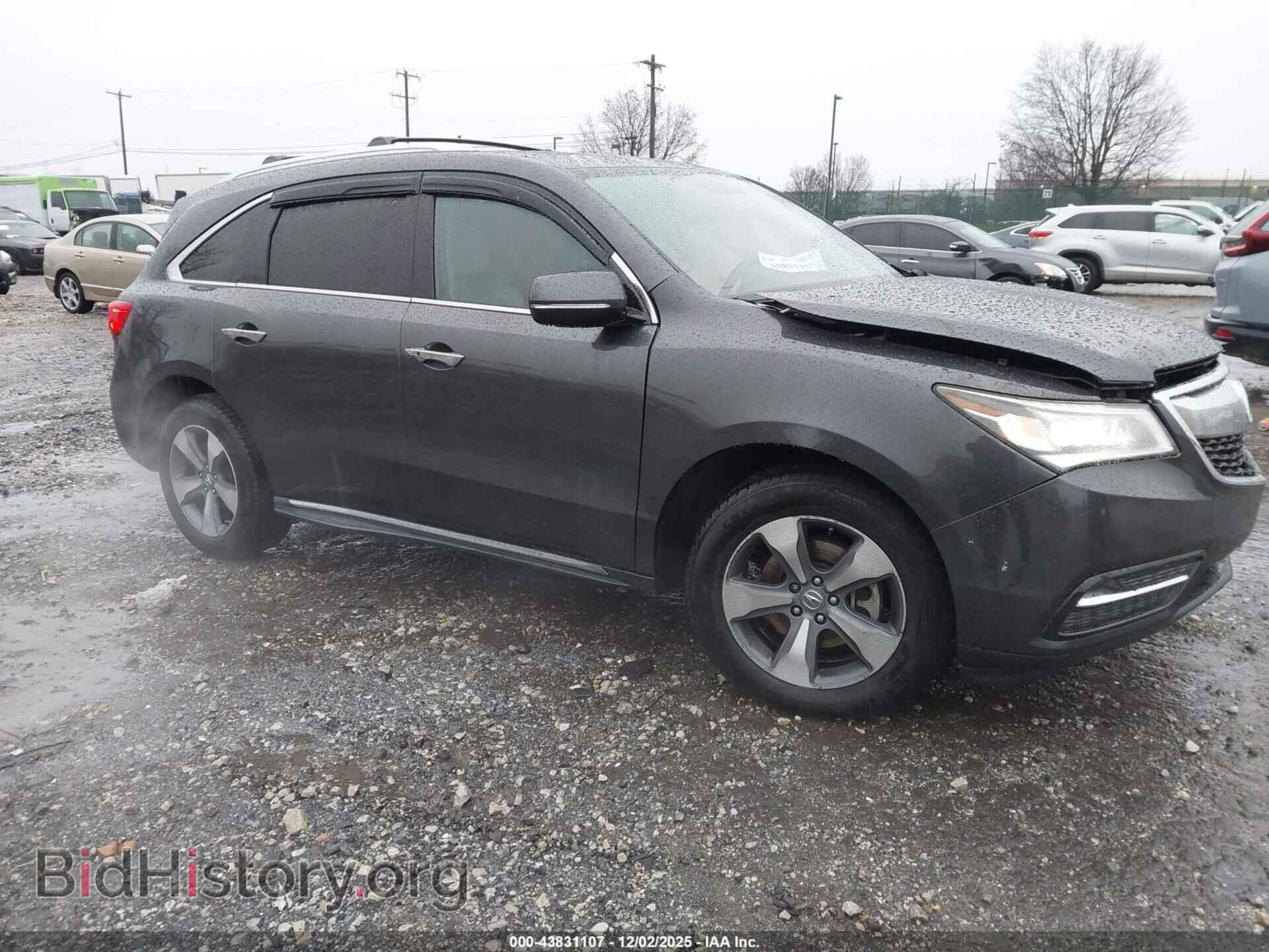 Фотография 5FRYD4H26EB002797 - ACURA MDX 2014