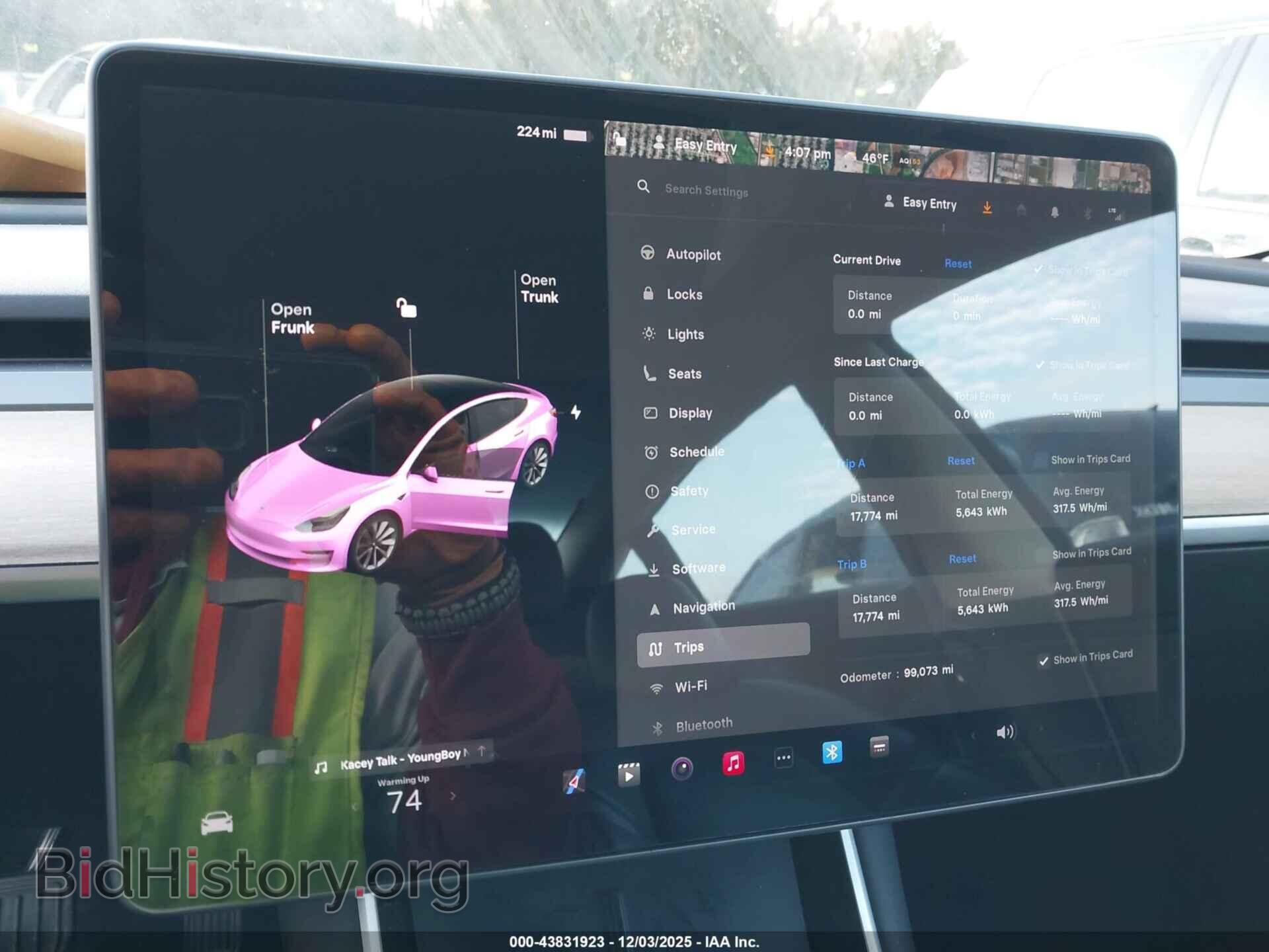 2018 TESLA MODEL 3 - VIN: 5YJ3E1EA3JF003807 - Photo 7