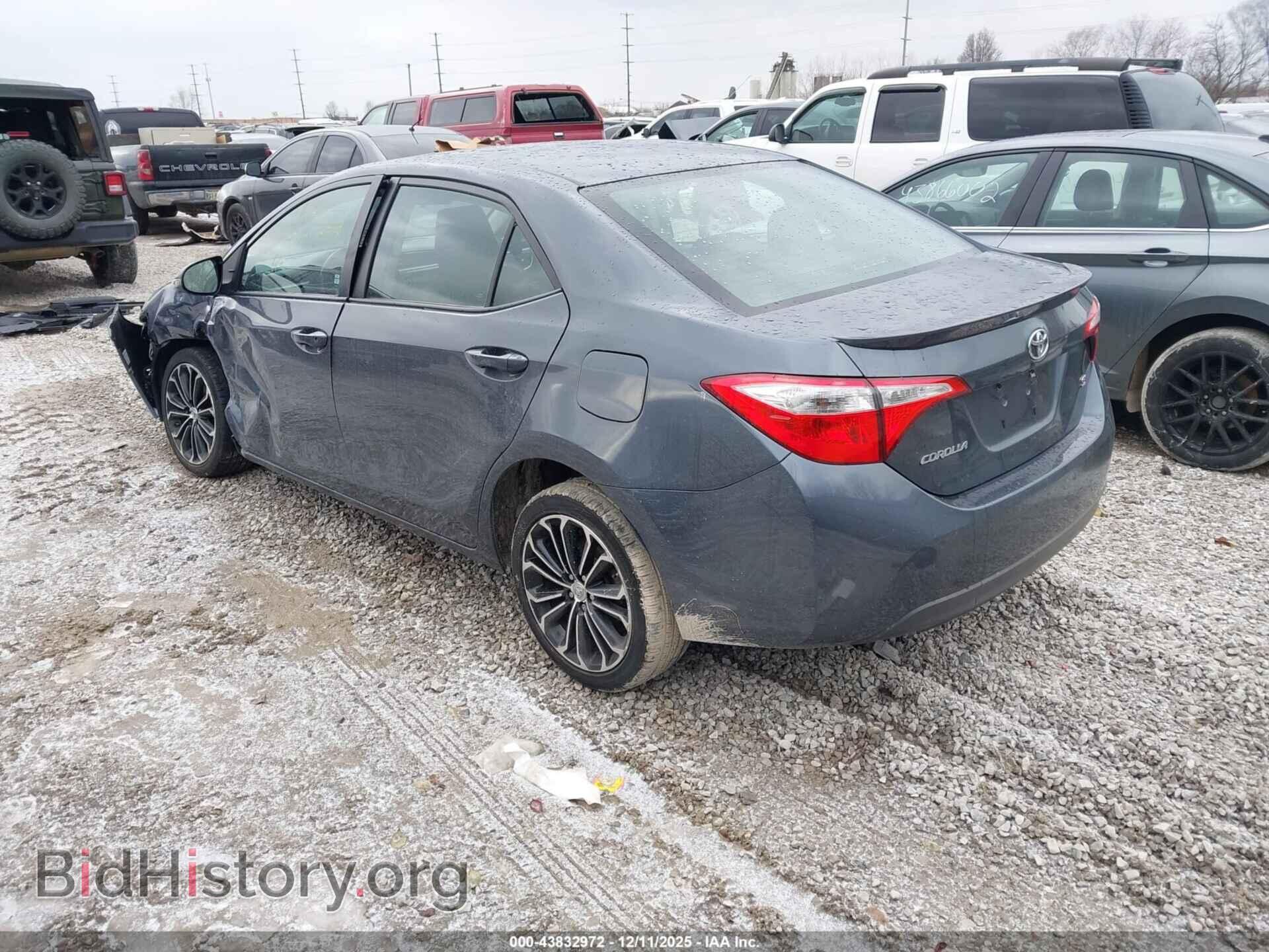 2014 TOYOTA COROLLA - VIN: 2T1BURHE3EC148559 - Фото 3