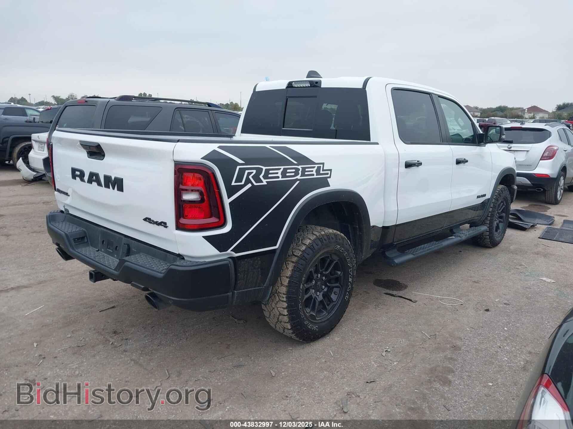 2025 RAM 1500 - VIN: 1C6SRFLP9SN609188 - Фото 4