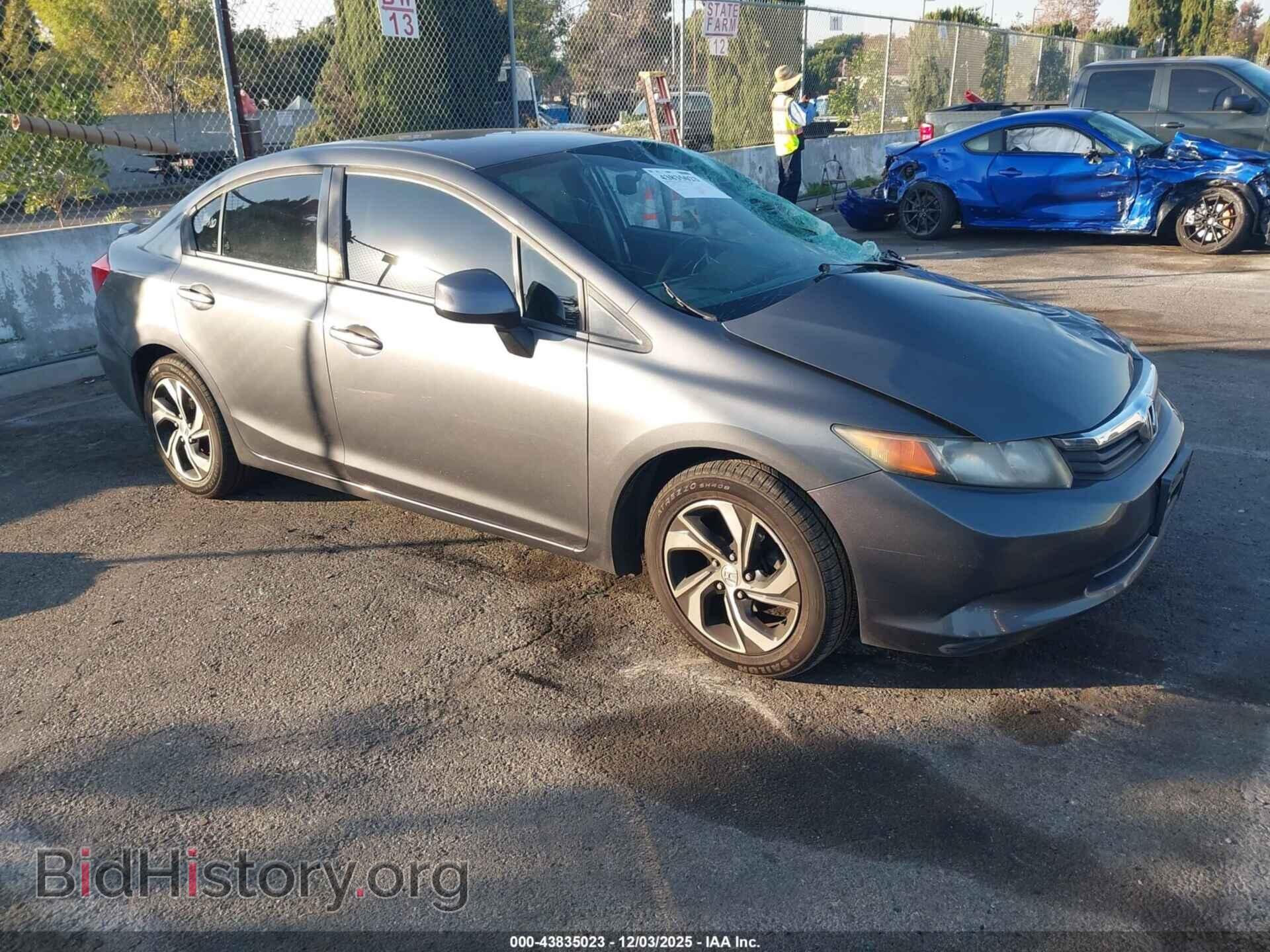 Фотография 19XFB2F53CE380417 - HONDA CIVIC 2012