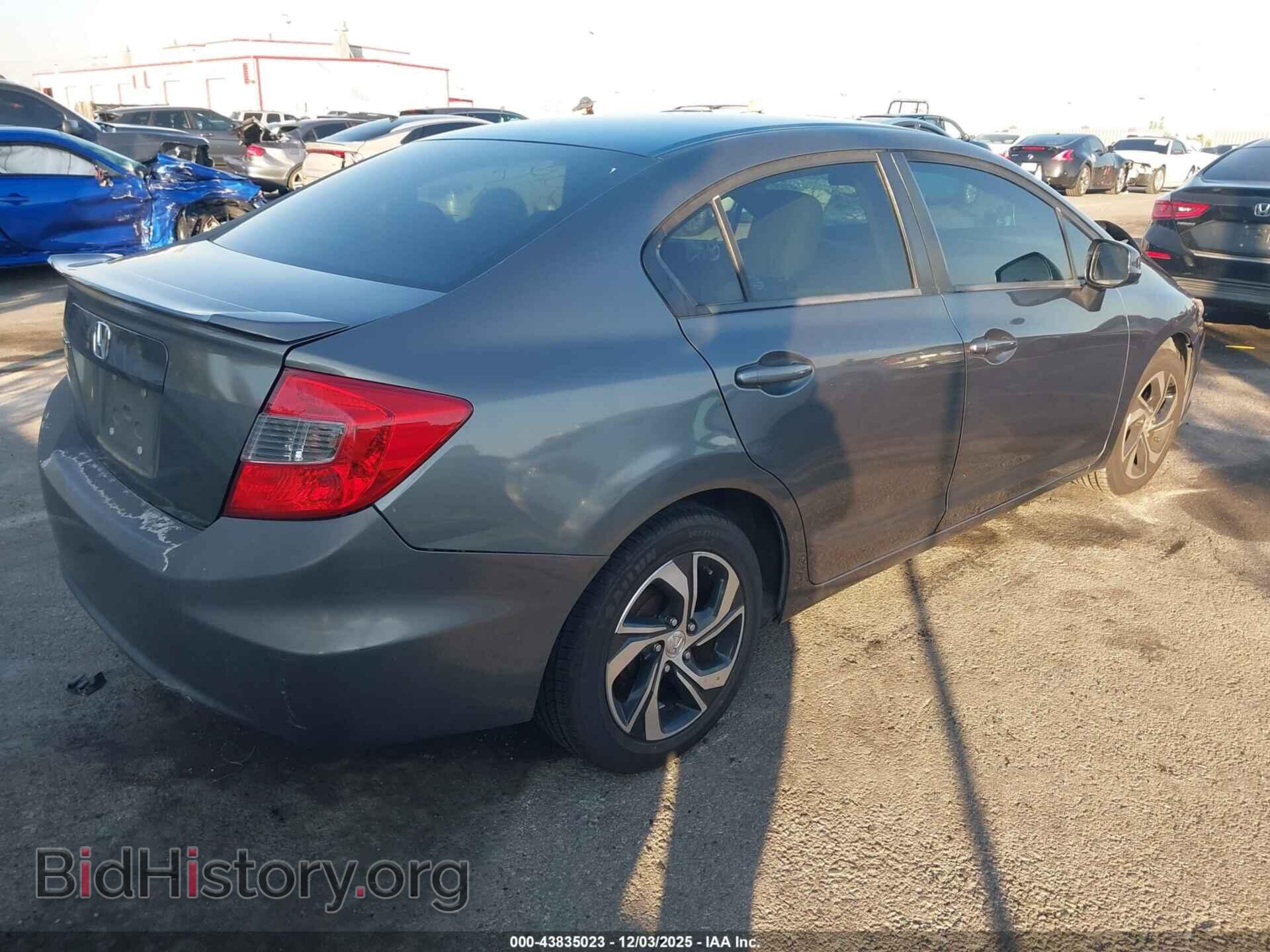2012 HONDA CIVIC - VIN: 19XFB2F53CE380417 - Фото 4