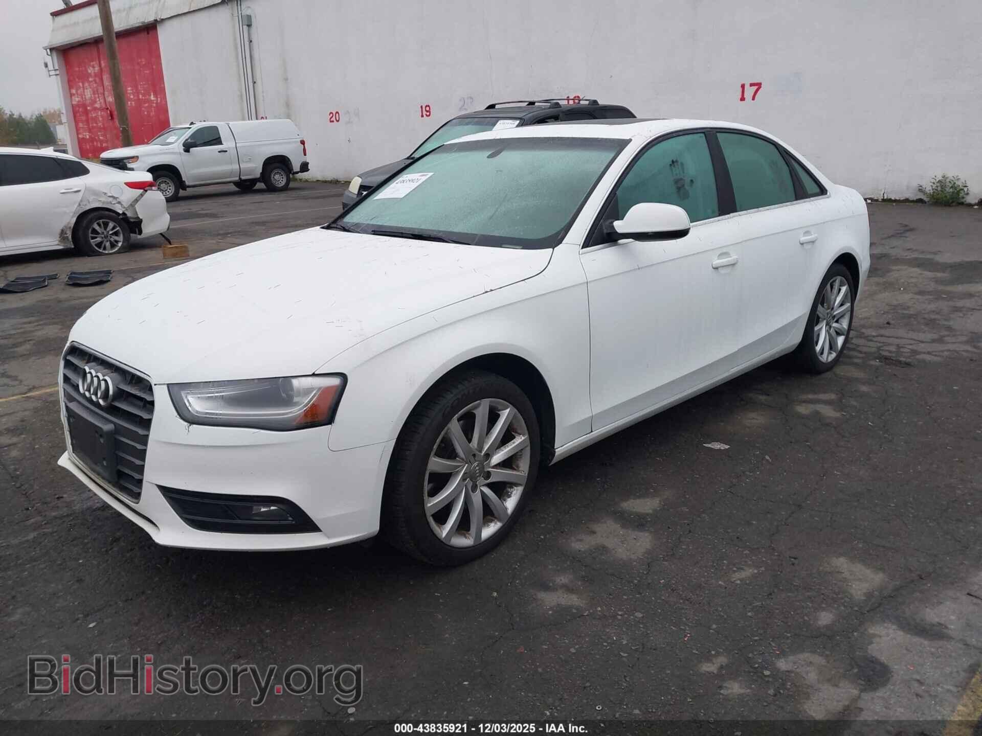 2013 AUDI A4 - VIN: WAUFFAFLXDN021282 - Фото 2