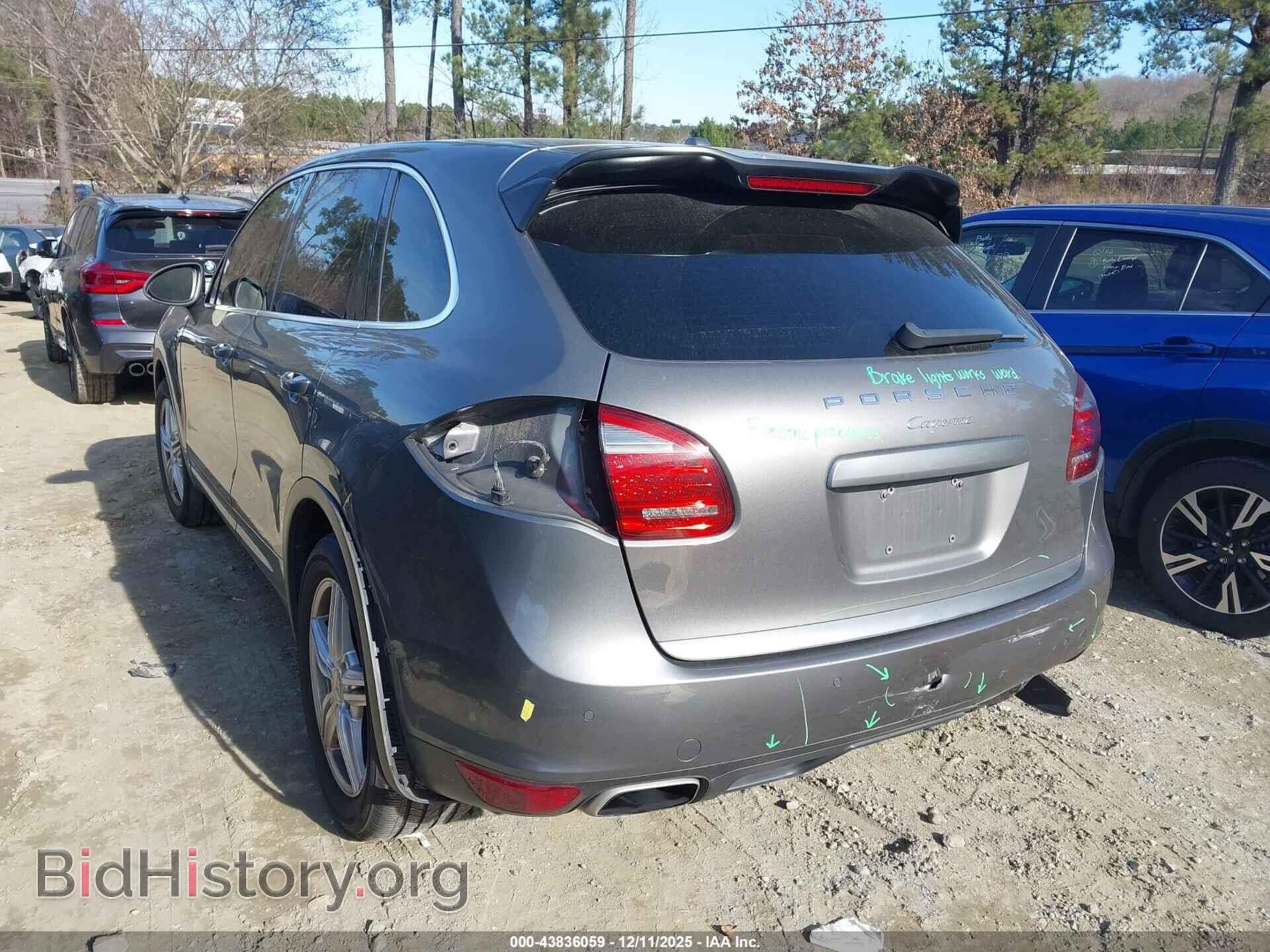 2012 PORSCHE CAYENNE - VIN: WP1AA2A27CLA02407 - Фото 3