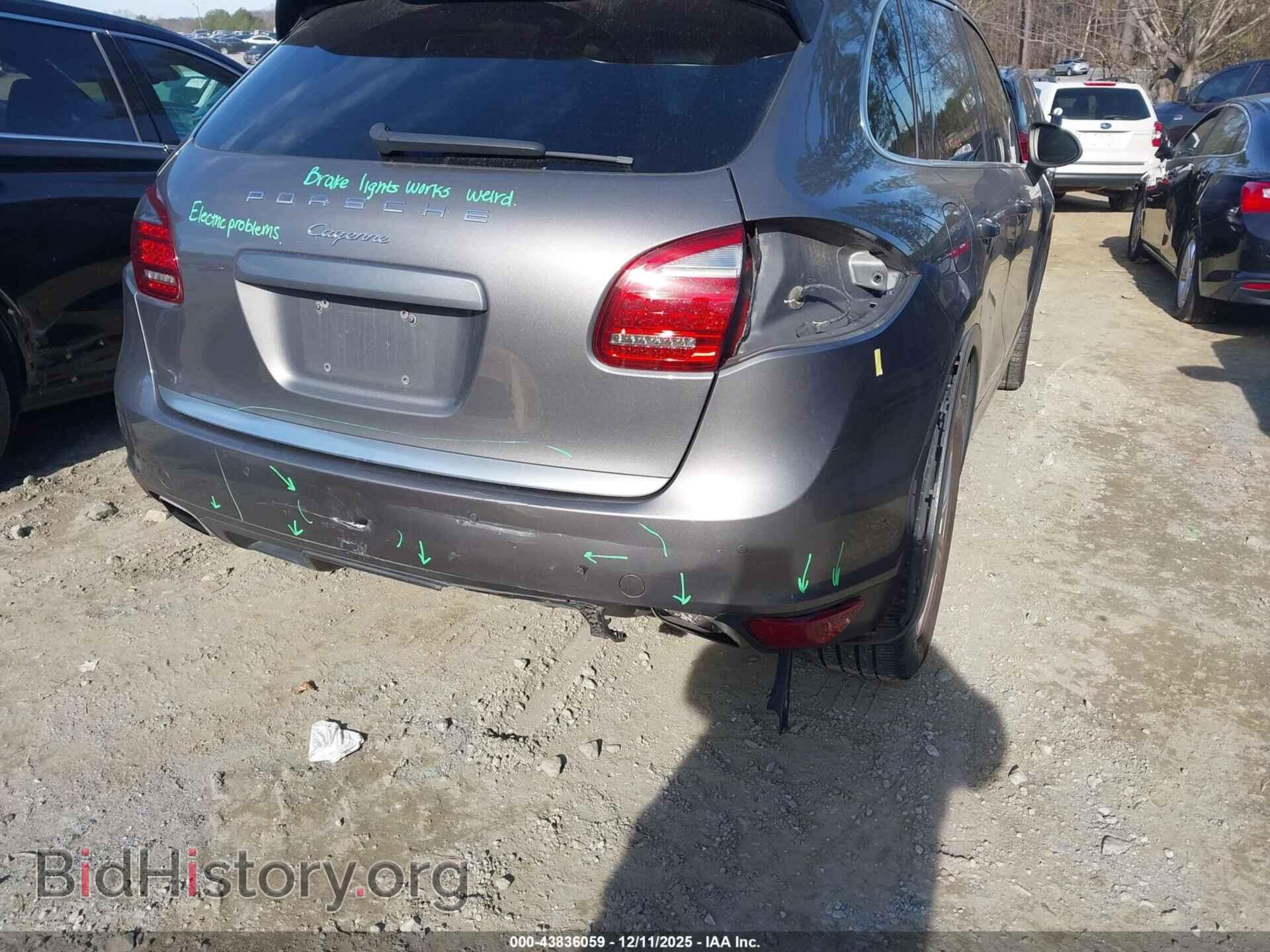 2012 PORSCHE CAYENNE - VIN: WP1AA2A27CLA02407 - Фото 6