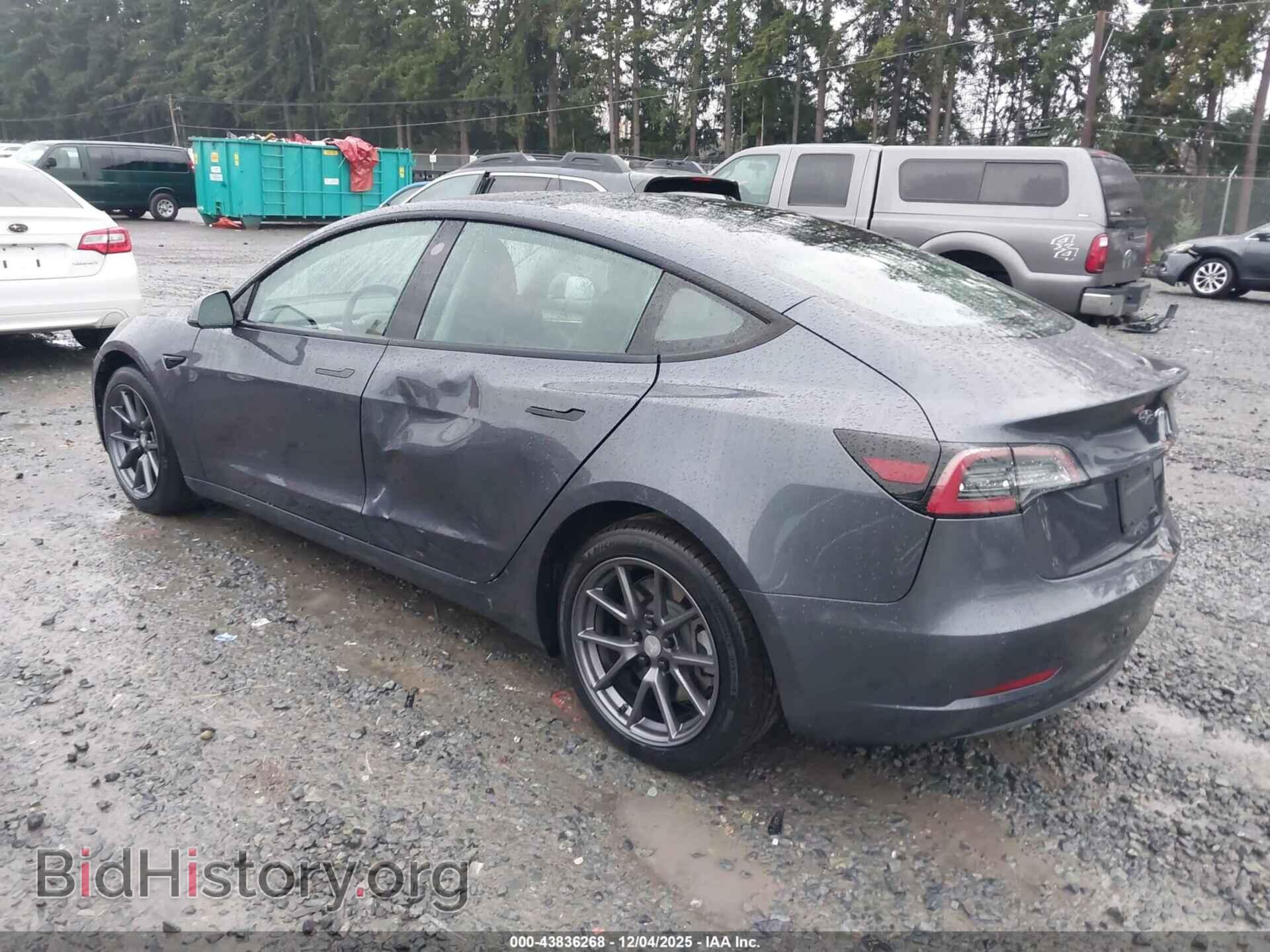 2022 TESLA MODEL 3 - VIN: 5YJ3E1EB0NF296046 - Фото 3