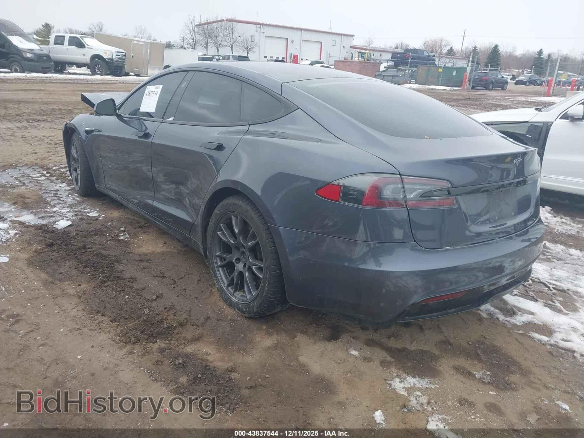 2021 TESLA MODEL S - VIN: 5YJSA1E51MF452496 - Фото 3