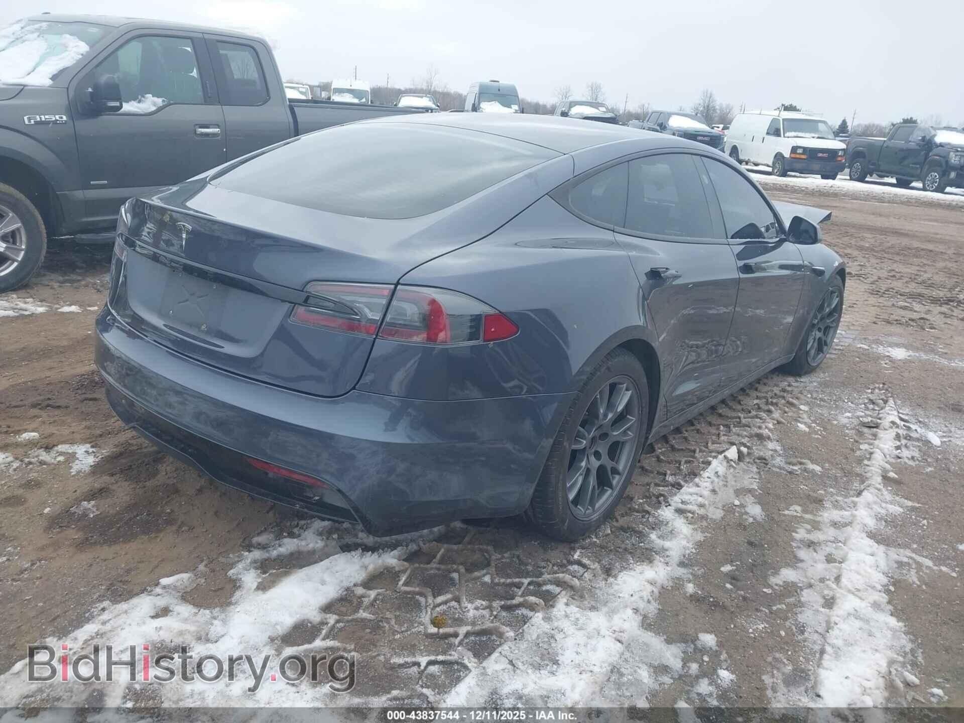 2021 TESLA MODEL S - VIN: 5YJSA1E51MF452496 - Фото 4