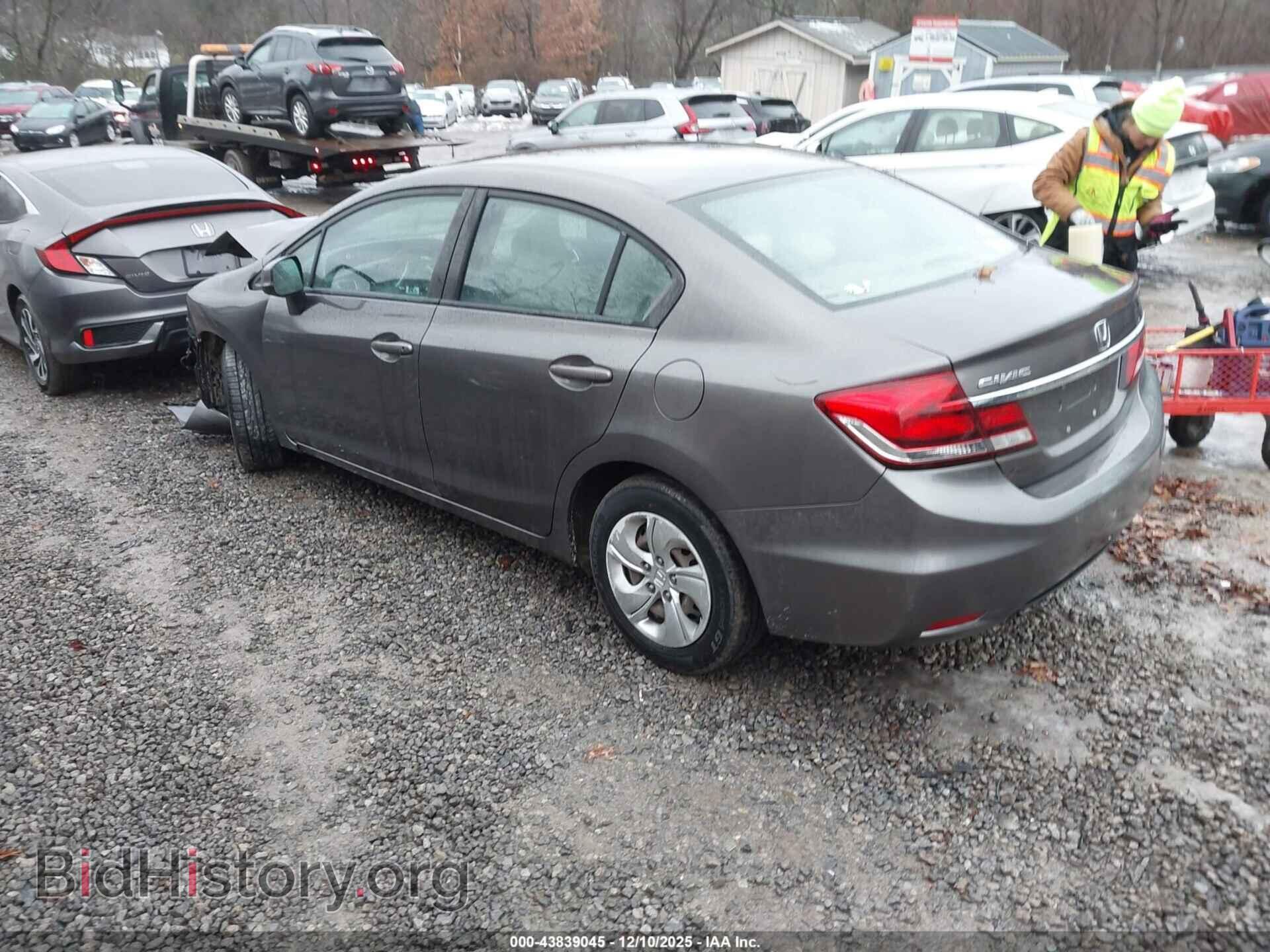 2013 HONDA CIVIC - VIN: 19XFB2F53DE279542 - Фото 3