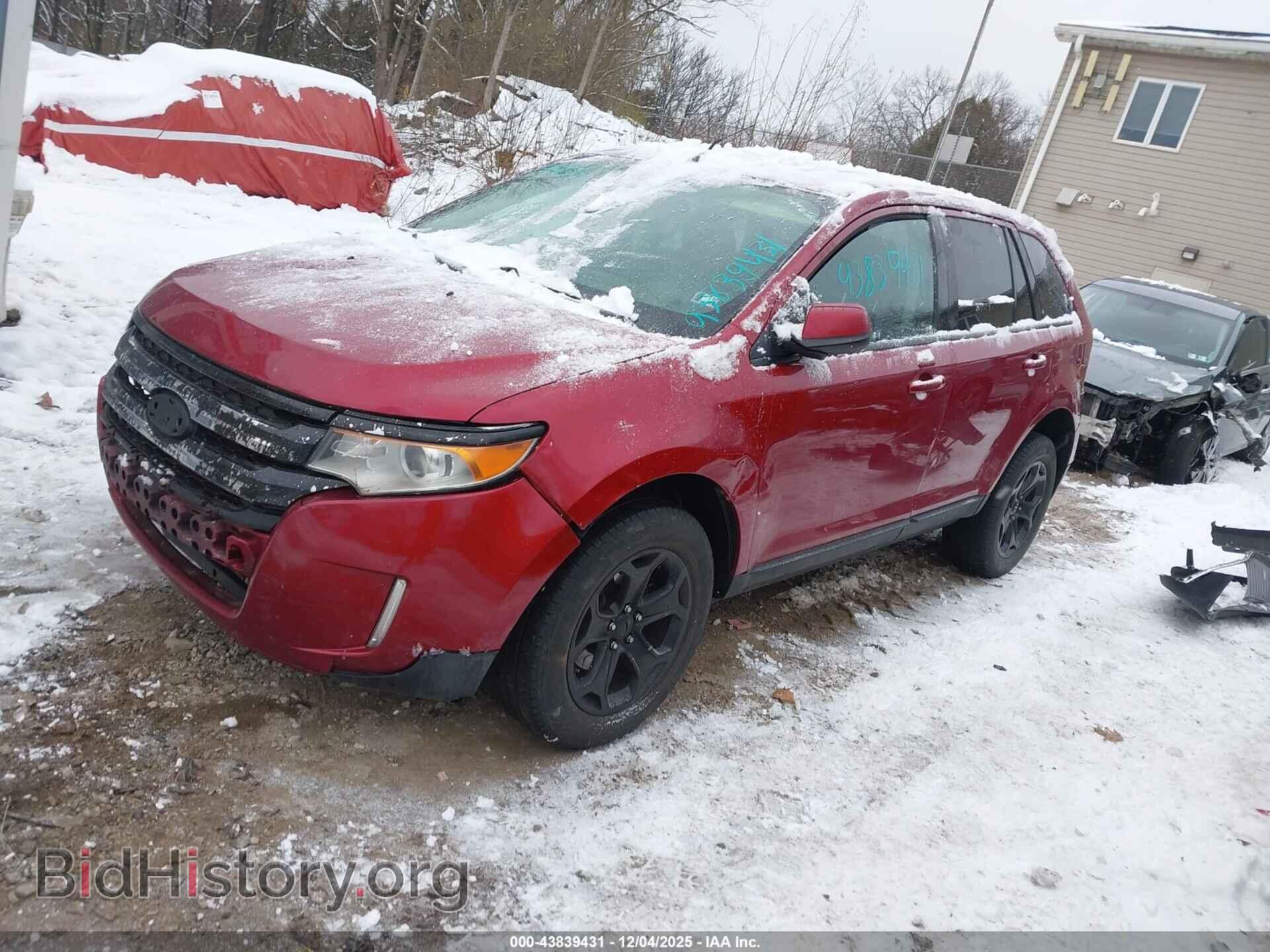 2014 FORD EDGE - VIN: 2FMDK4JC5EBA49756 - Фото 2