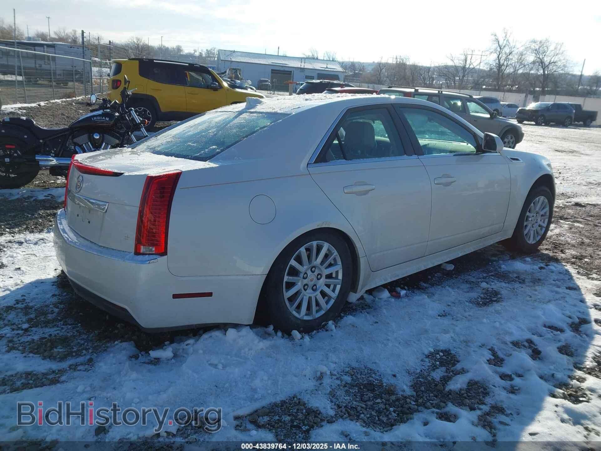 2012 CADILLAC CTS - VIN: 1G6DG5E52C0115186 - Фото 4