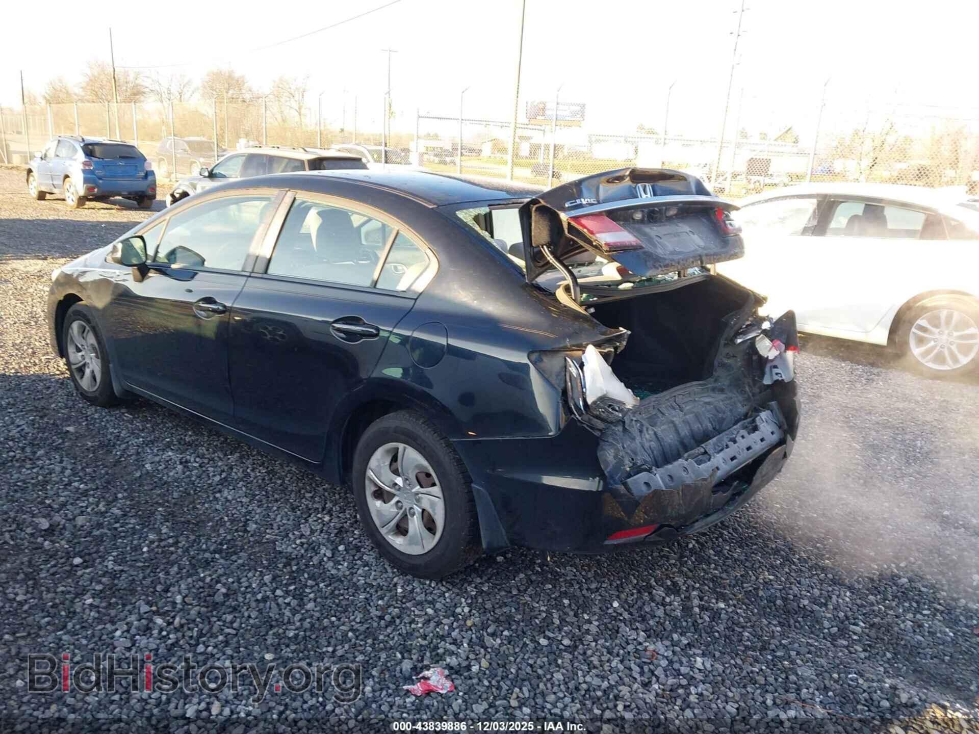 2013 HONDA CIVIC - VIN: 19XFB2F5XDE006730 - Фото 3