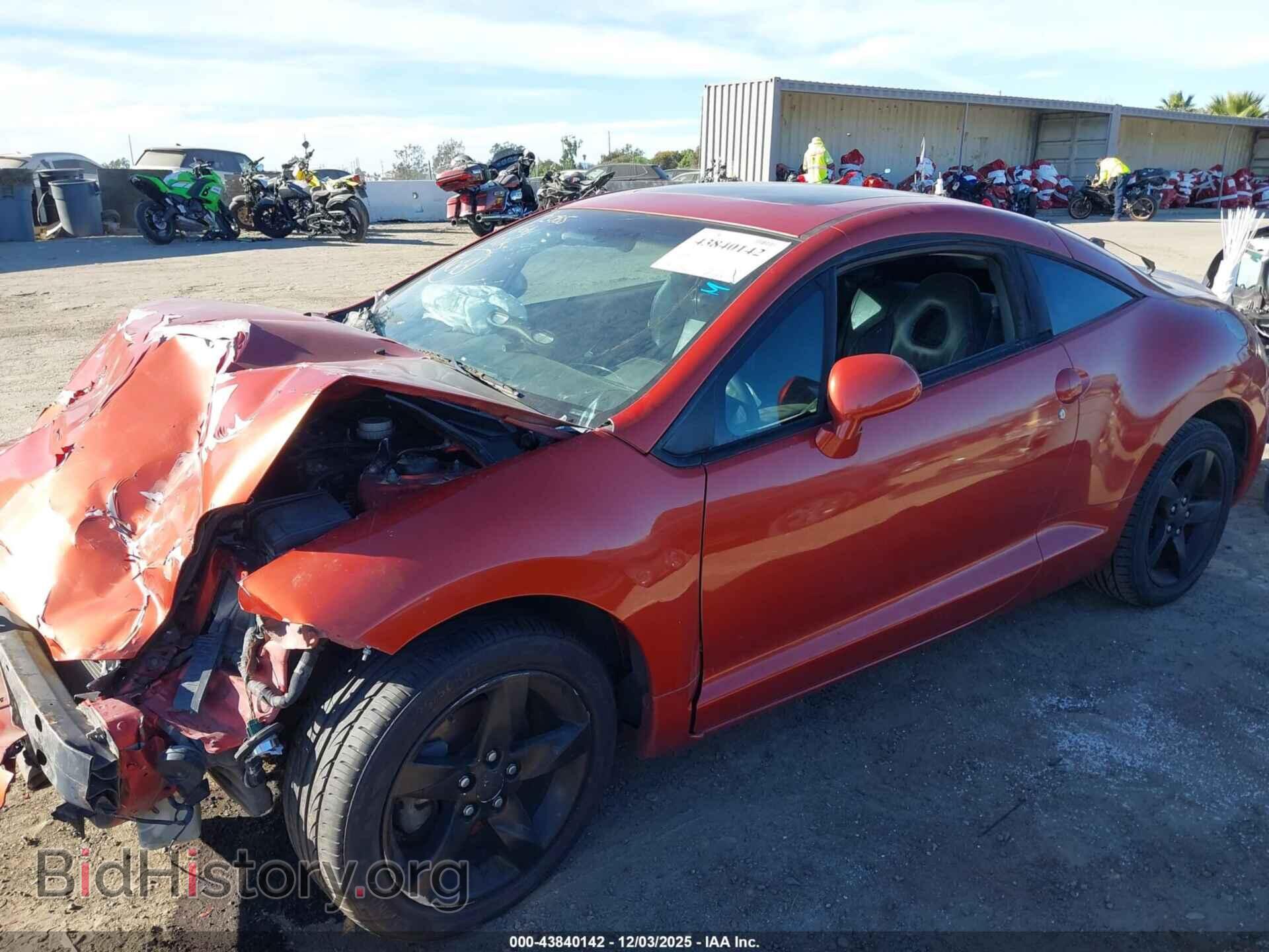 2006 MITSUBISHI ECLIPSE - VIN: 4A3AK34T46E017073 - Photo 2
