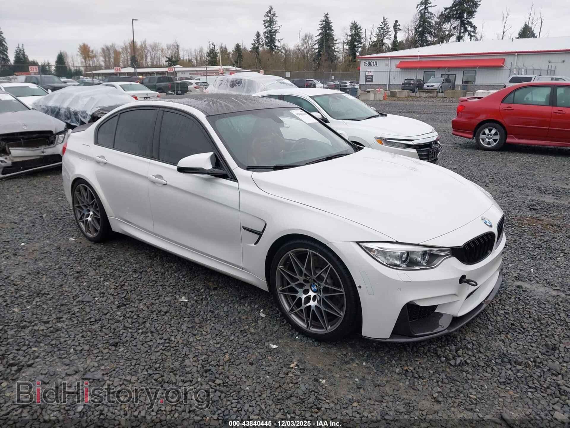 Фотография WBS8M9C54H5G84676 - BMW M3 2017