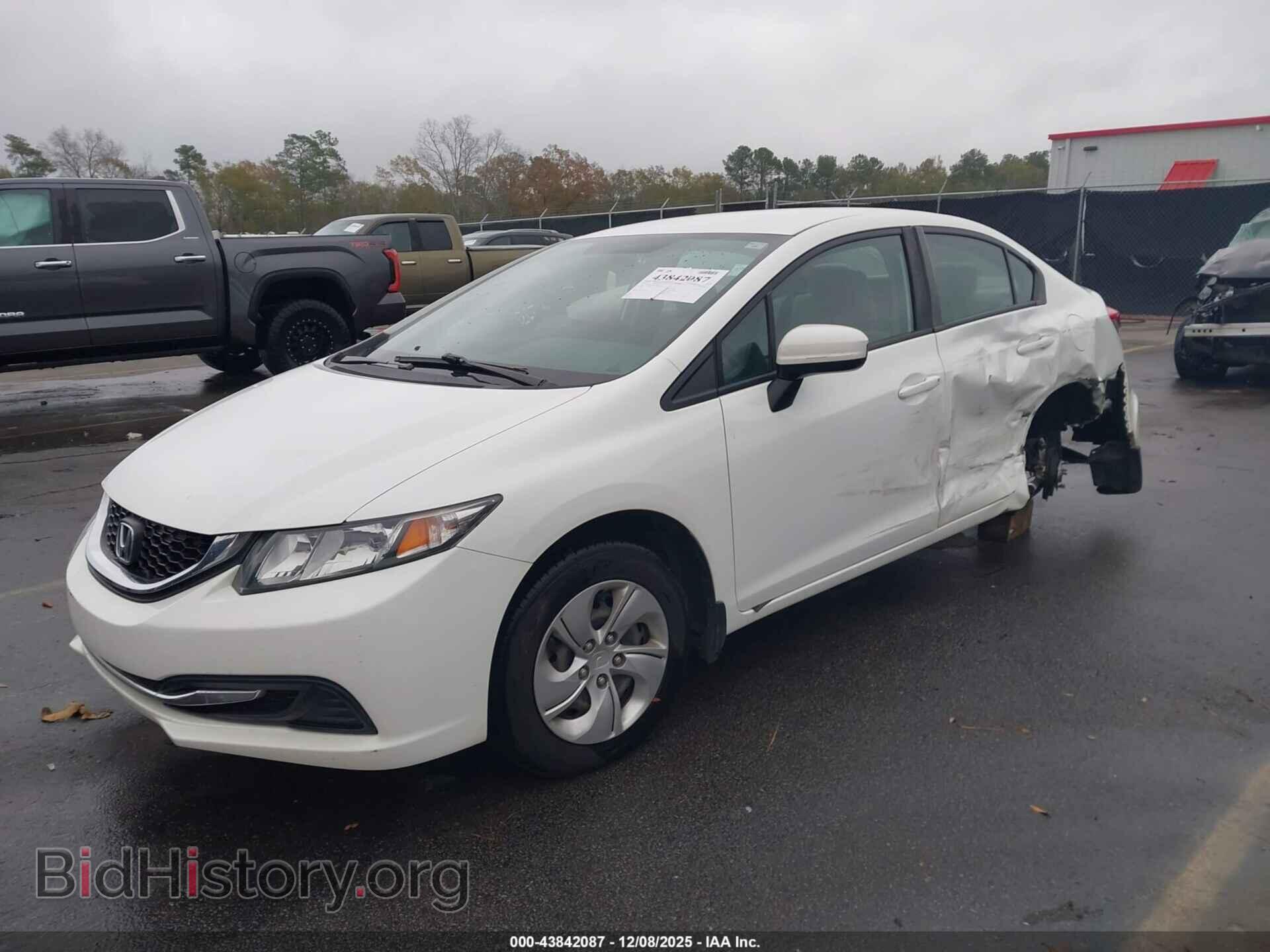 2015 HONDA CIVIC - VIN: 19XFB2F59FE118163 - Фото 2