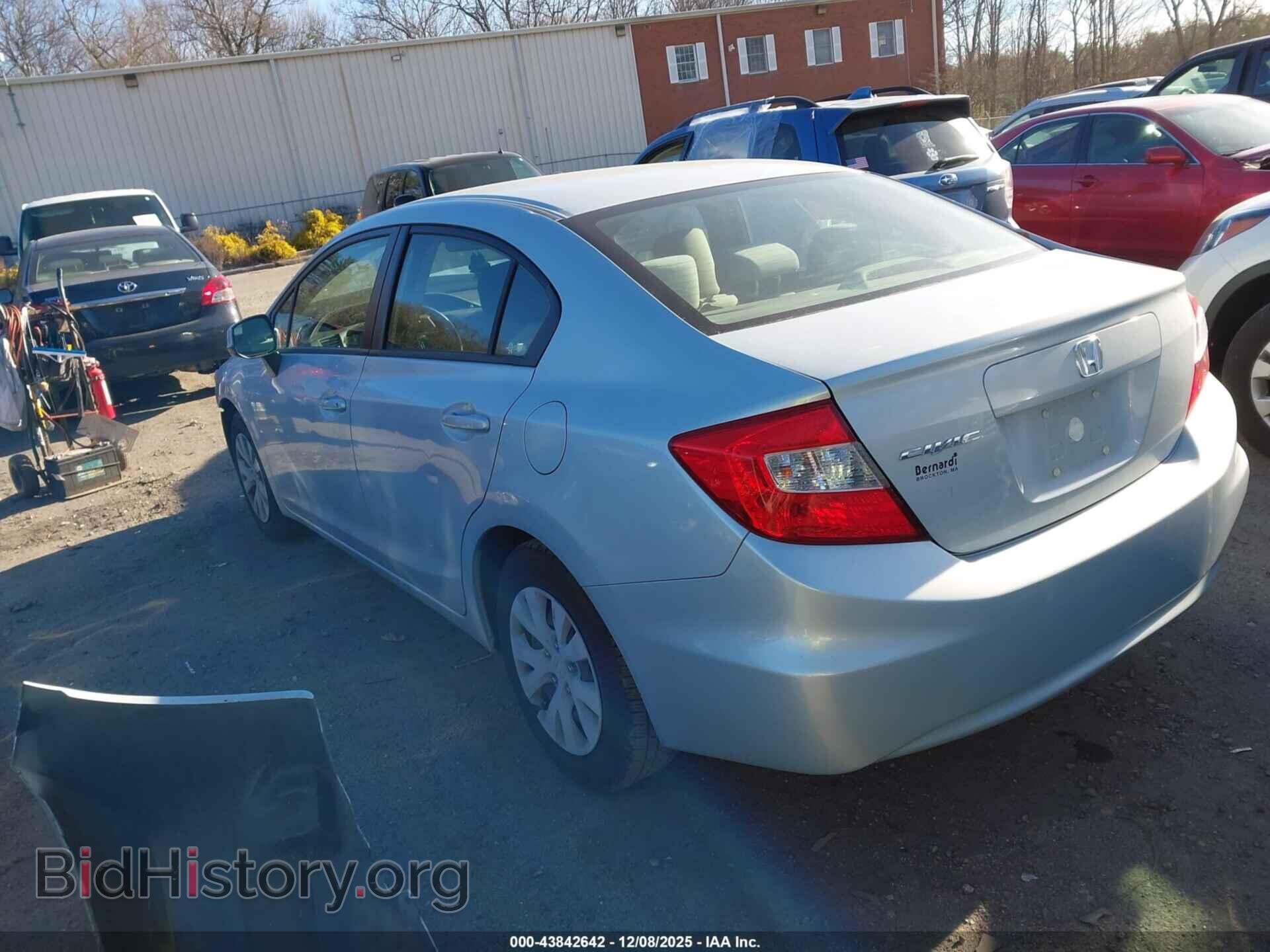 2012 HONDA CIVIC - VIN: JHMFB2F57CS002550 - Фото 3