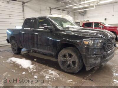 2022 RAM 1500 Big Horn 4X4 5'7 Box, black — VIN 1C6SRFFT2NN130575, IAAI