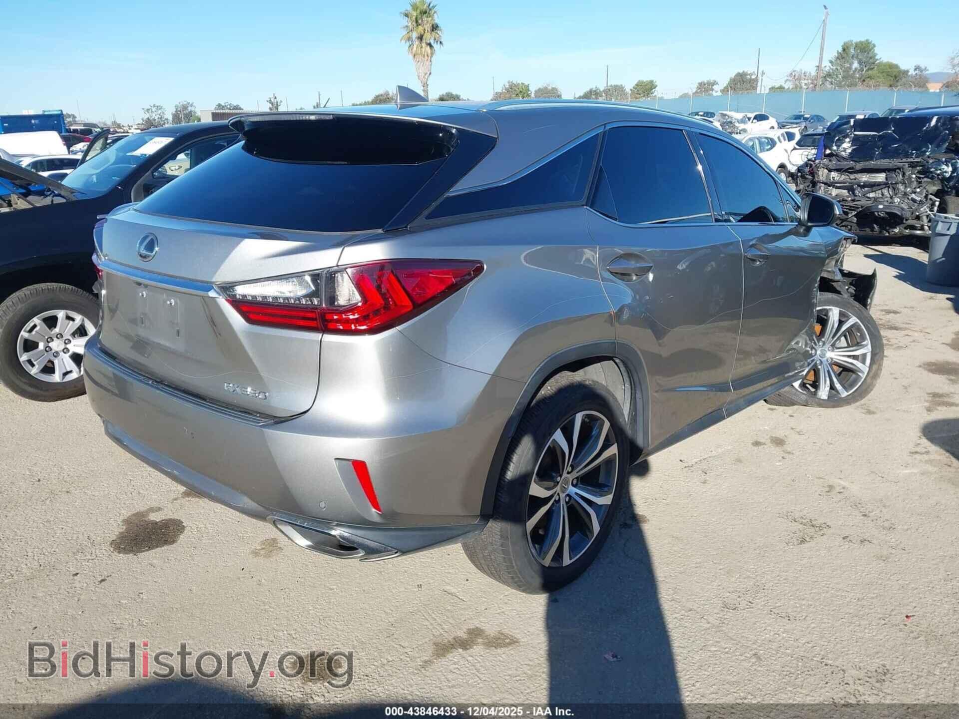 2017 LEXUS RX 350 - VIN: 2T2ZZMCAXHC091123 - Фото 4