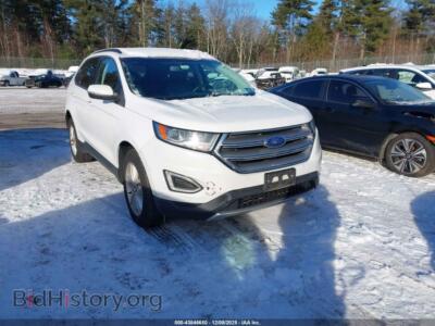 2018 Ford EDGE SEL, white — VIN 2FMPK4J96JBB53961, IAAI