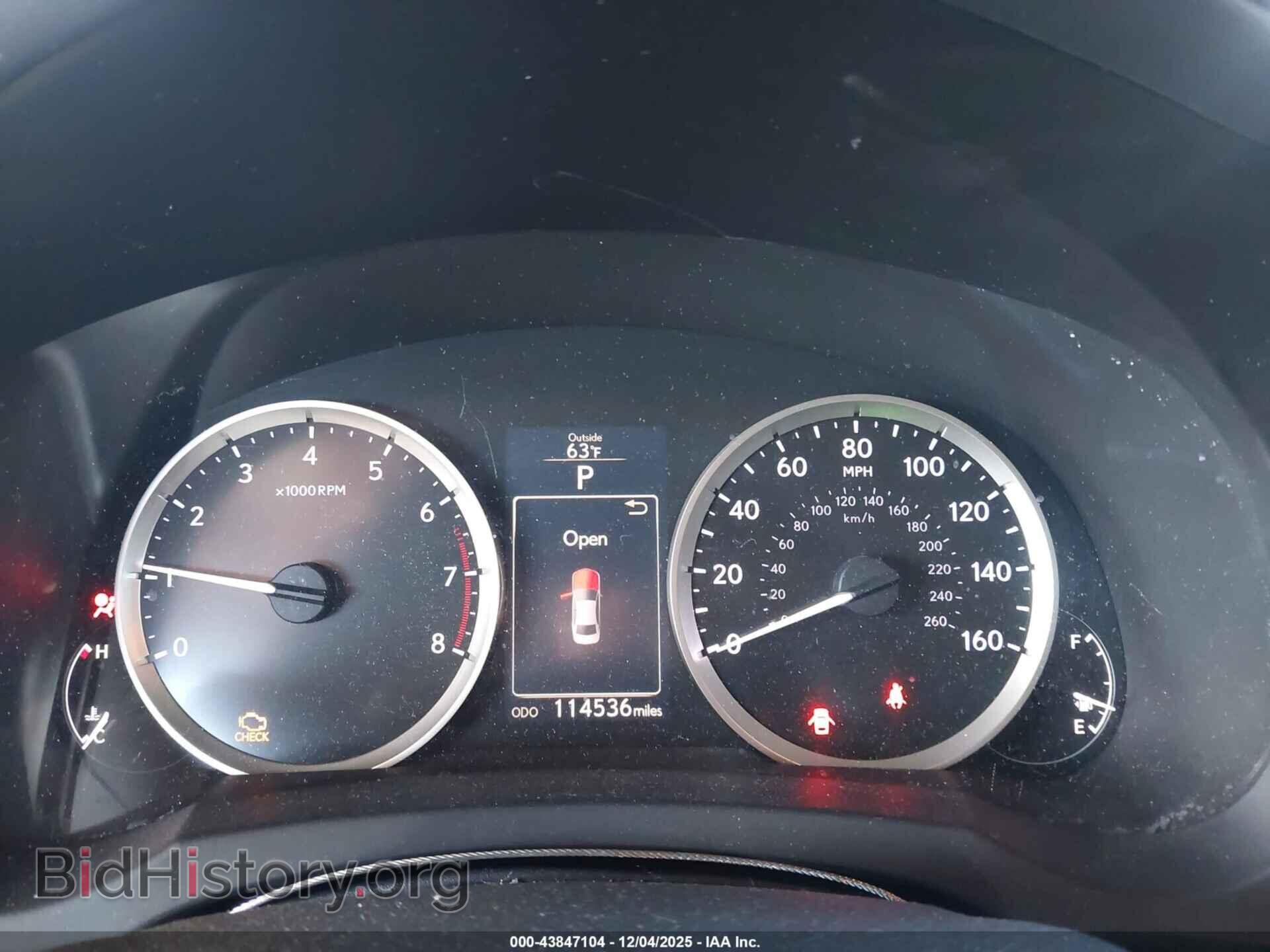 2014 LEXUS IS 250 - VIN: JTHBF1D27E5018707 - Фото 7