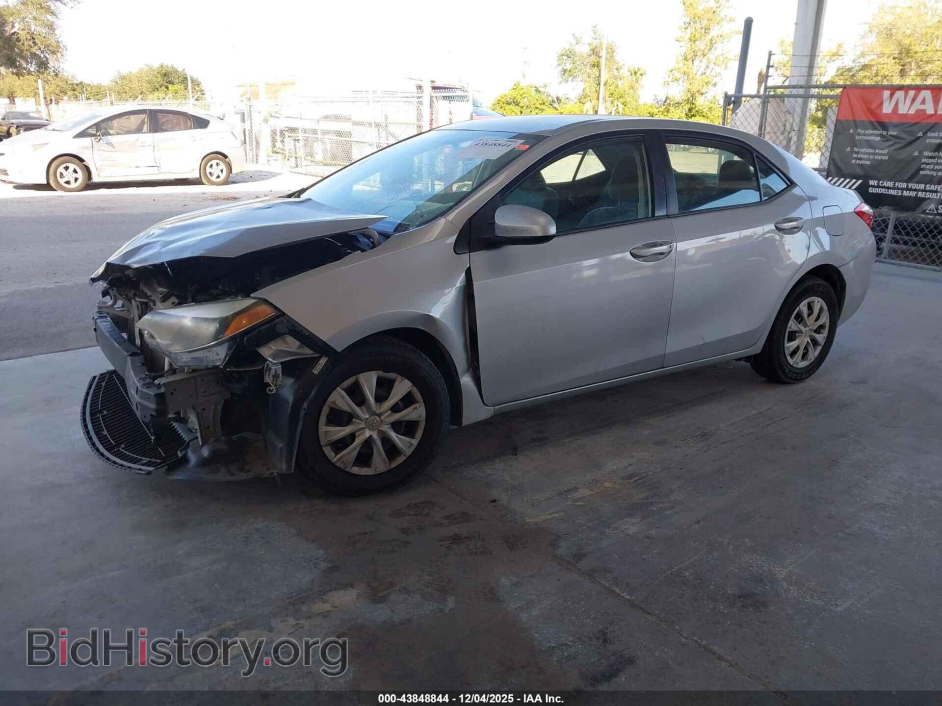 2015 TOYOTA COROLLA - VIN: 2T1BURHE7FC366828 - Фото 2