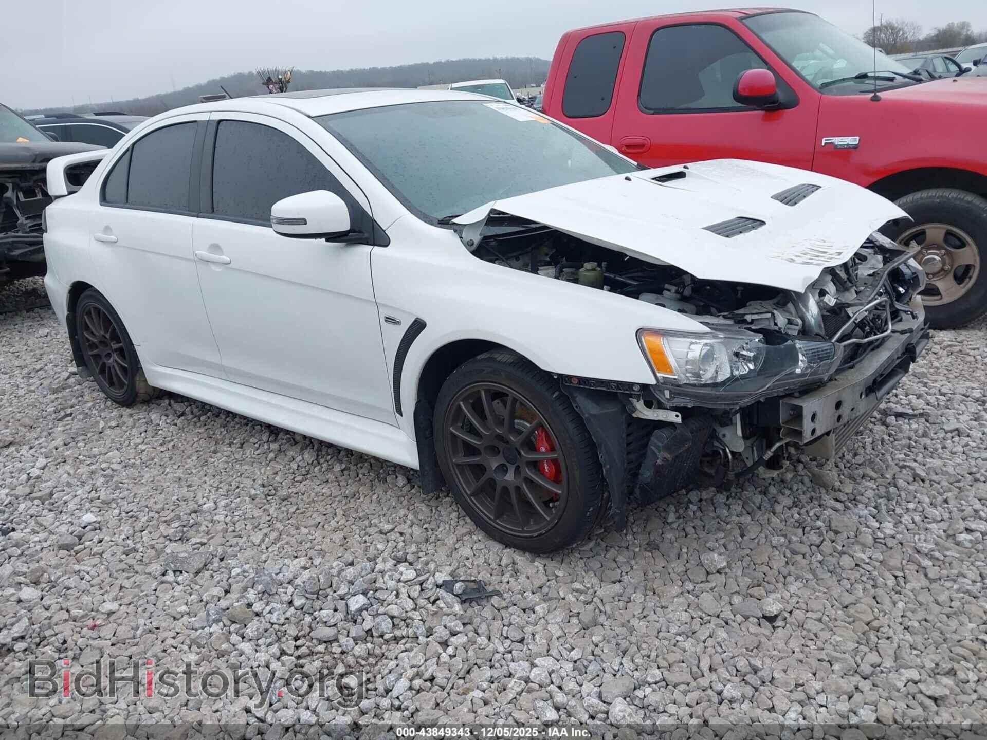 Photo JA32W8FV3FU020509 - MITSUBISHI LANCER EVOLUTION 2015
