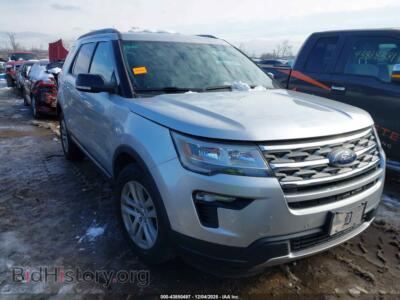 2018 Ford EXPLORER XLT, серый — VIN 1FM5K8D87JGB06724, IAAI